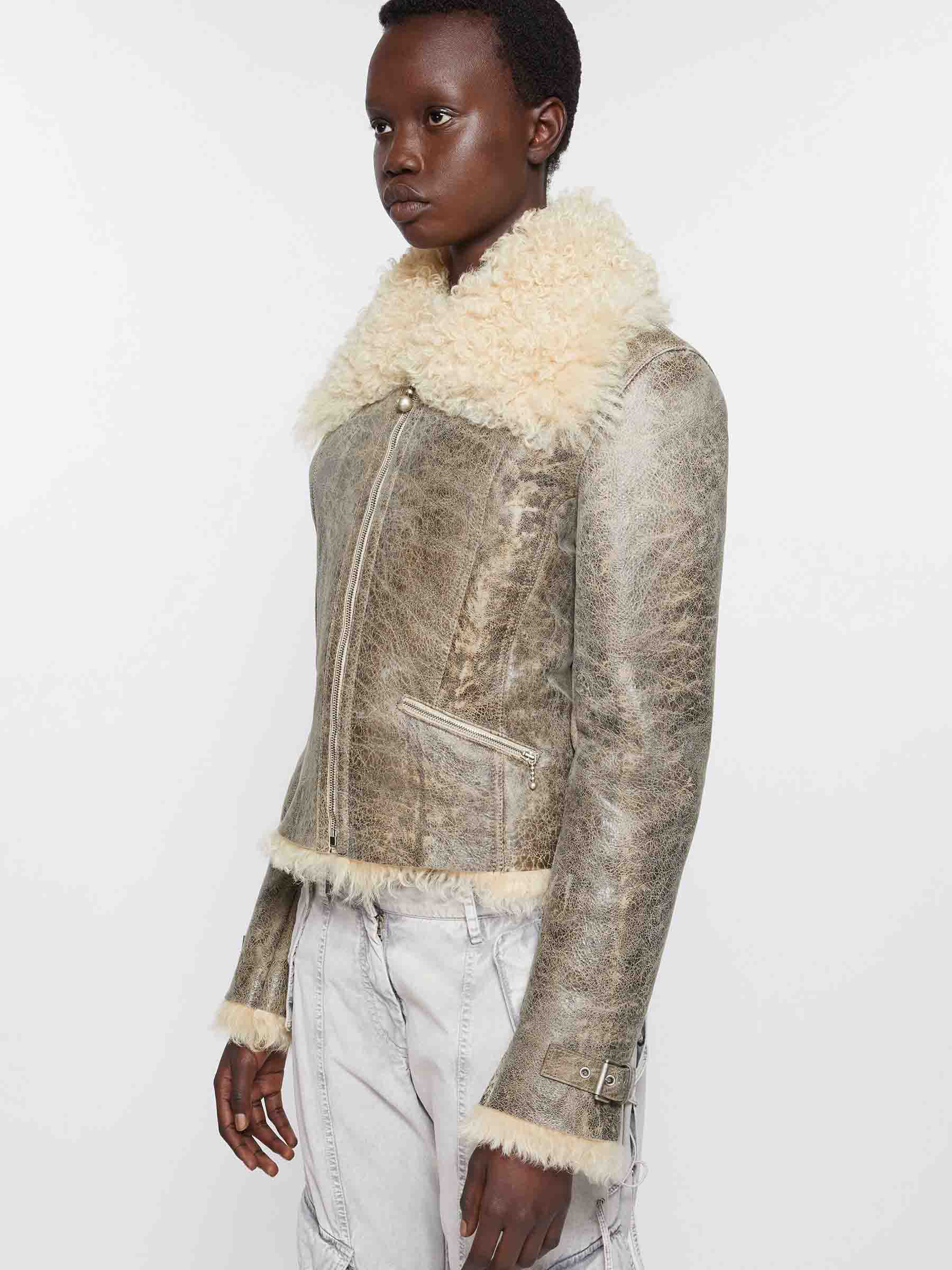 Оригінальна Vintage Leather Jacket Acne studios – детальний вид