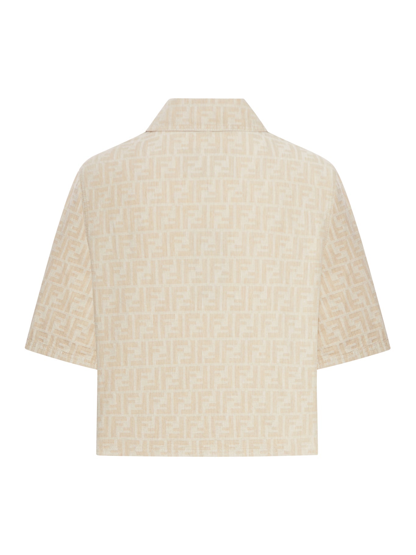 Chambray Ff Jacket Fendi – Гарантія оригінальності – вид ззаду