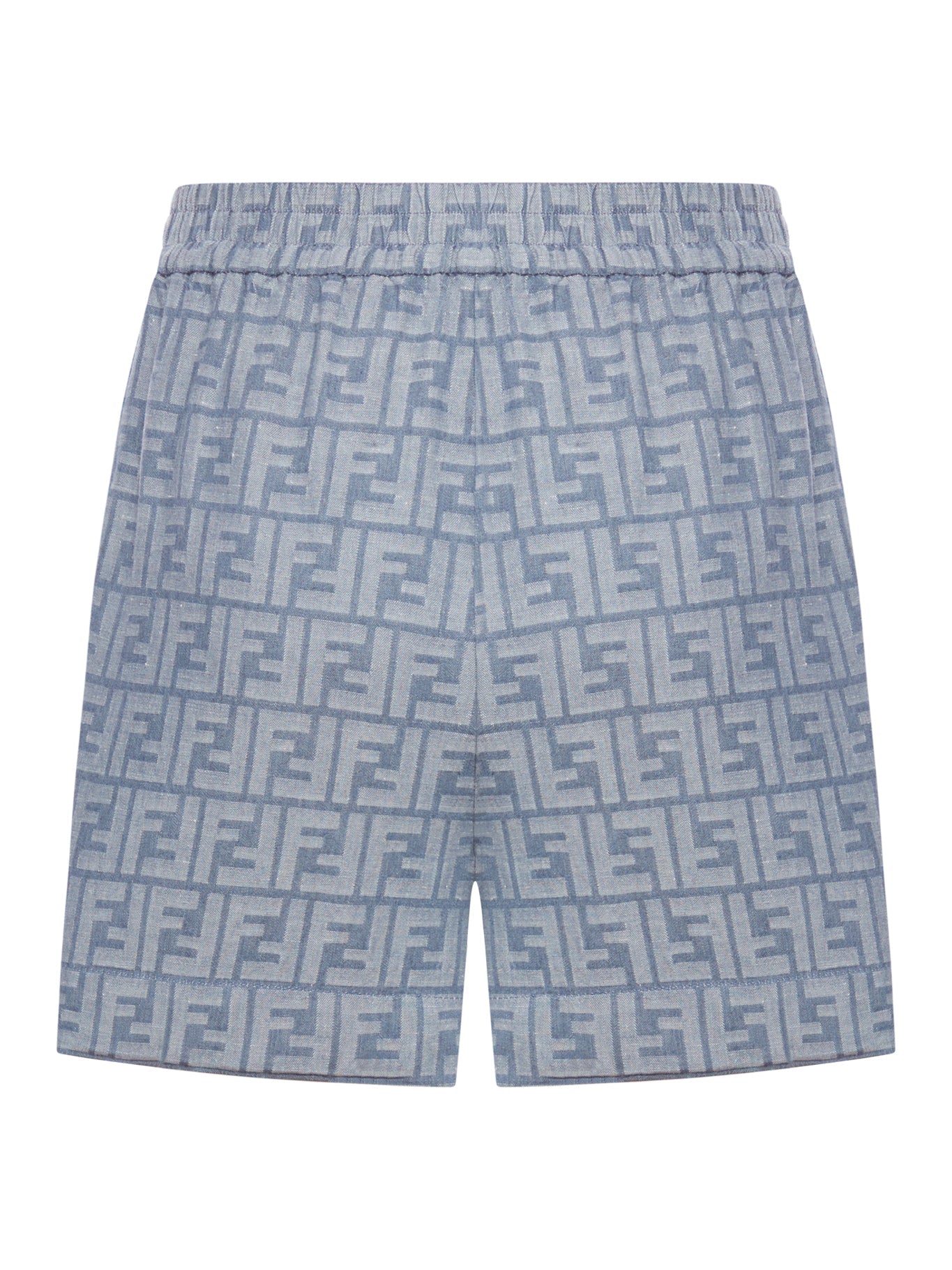 Оригінальна Shorts Ff Chambray Fendi – вид ззаду