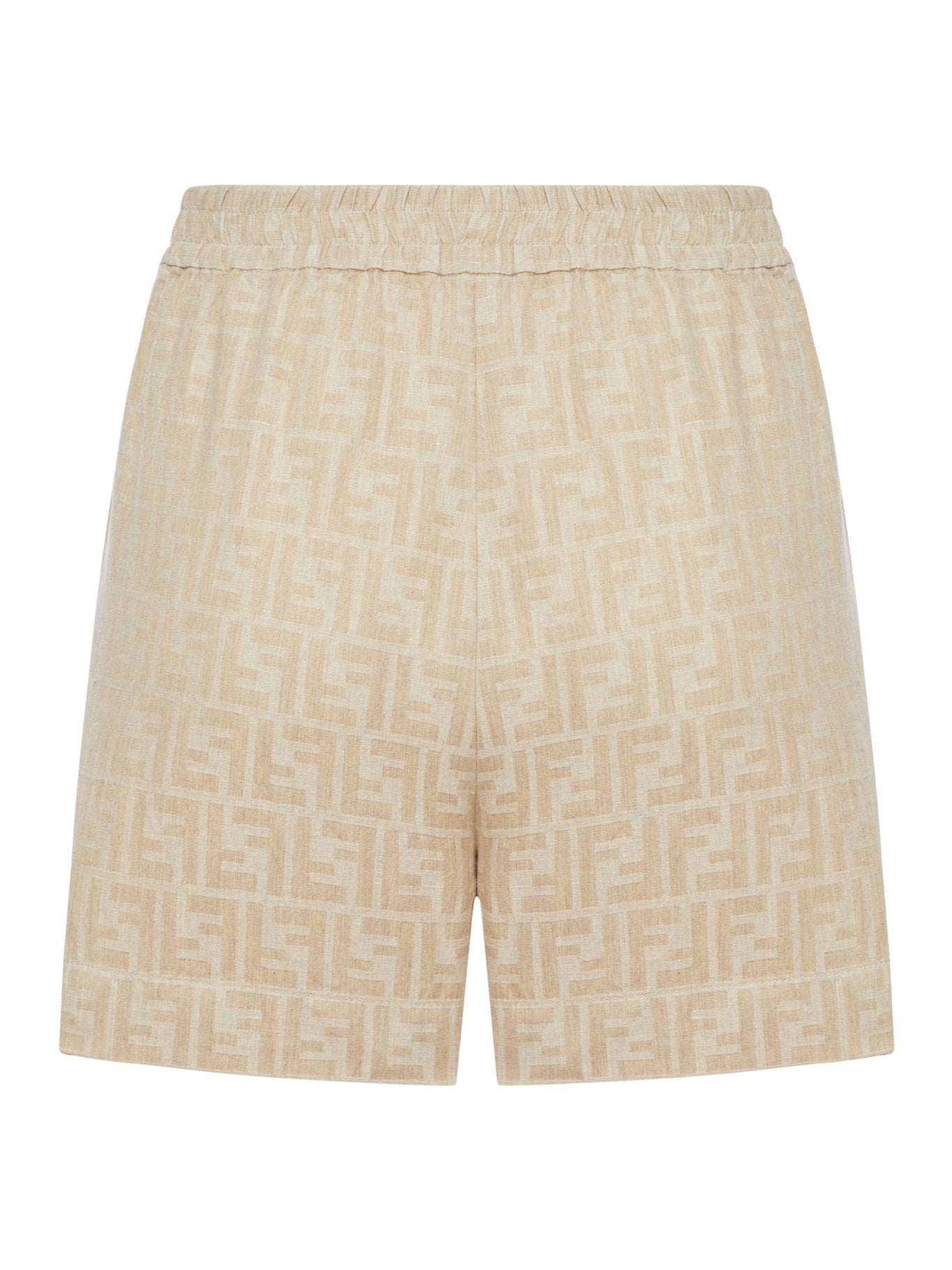 Оригінальна Shorts Ff Chambray Fendi – вид ззаду