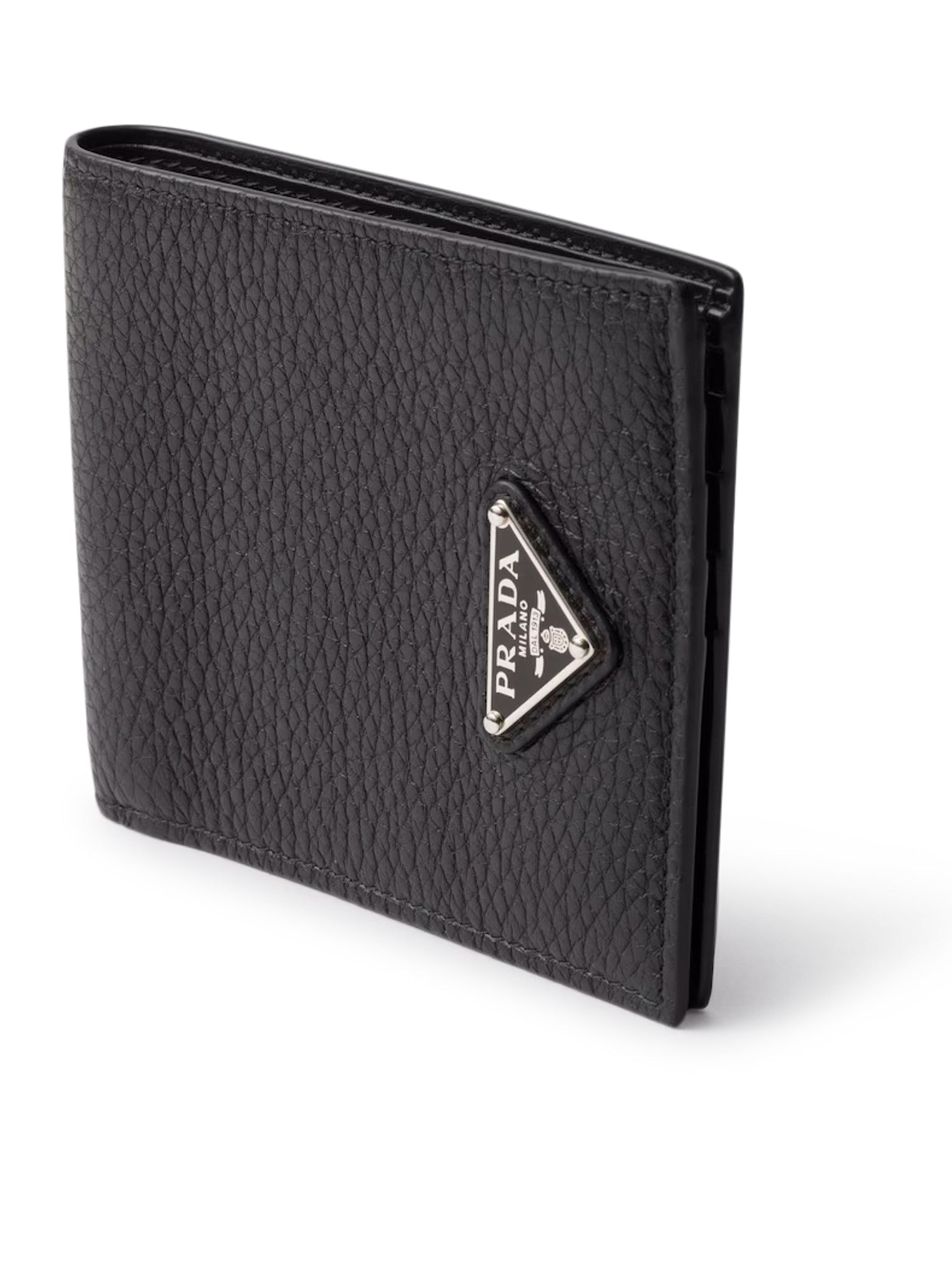Wallet In Calf Leather Prada – Гарантія оригінальності – детальний вид