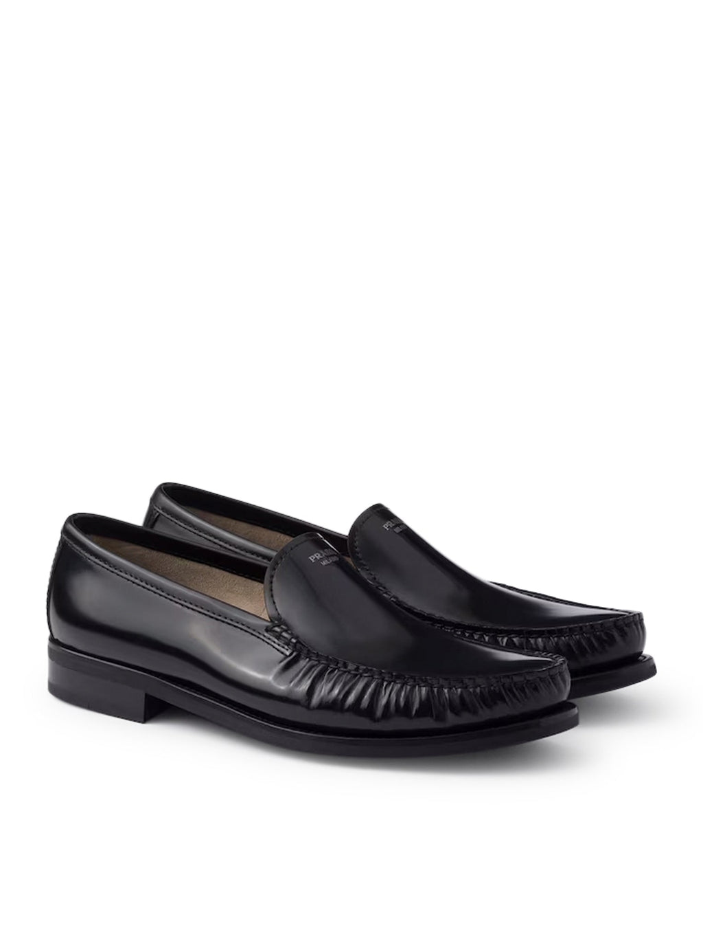 Brushed Leather Loafers Prada оригінал – Купити в Україні – детальний вид