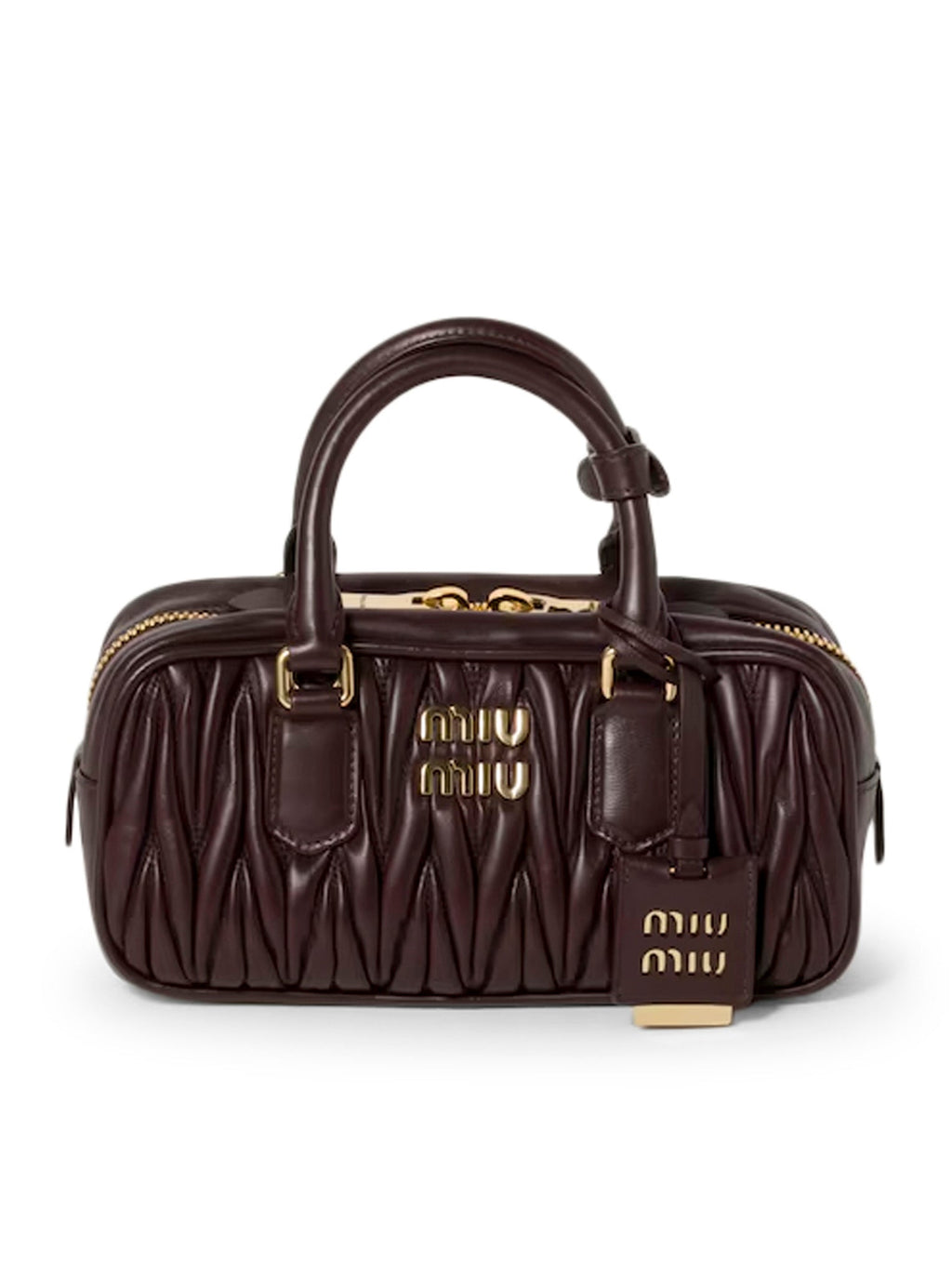 Arcadie Bag In Quilted Nappa Miu miu оригінал – Купити в Україні – боковий вид
