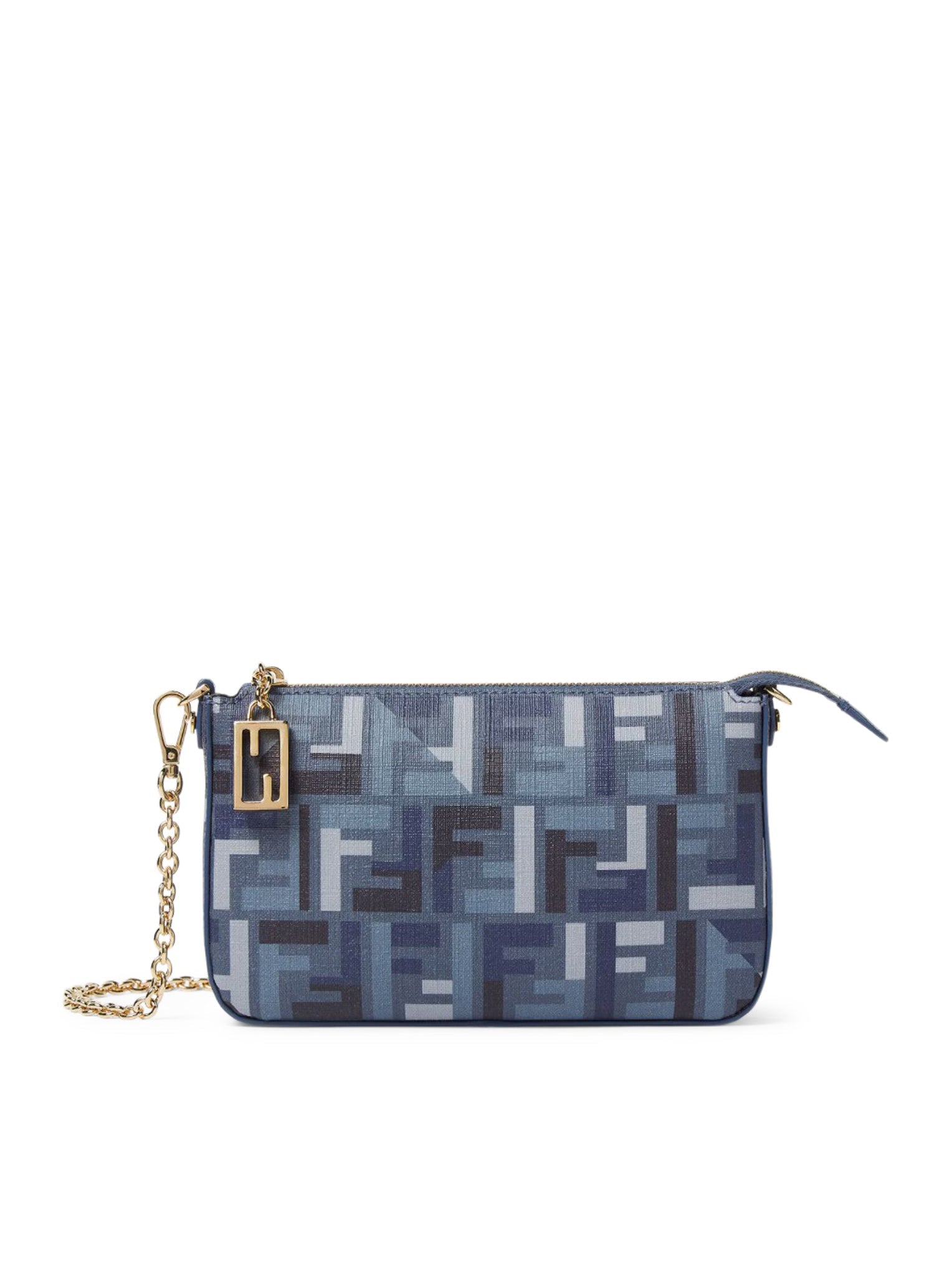 Оригінальна Pouch With Fabric Chain Fendi – боковий вид