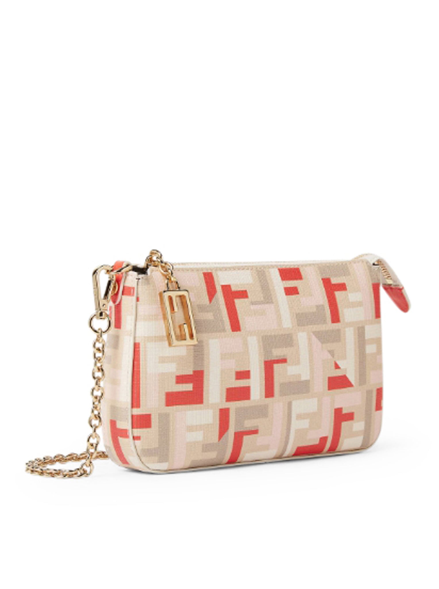 Оригінальна Pouch With Fabric Chain Fendi – вид ззаду