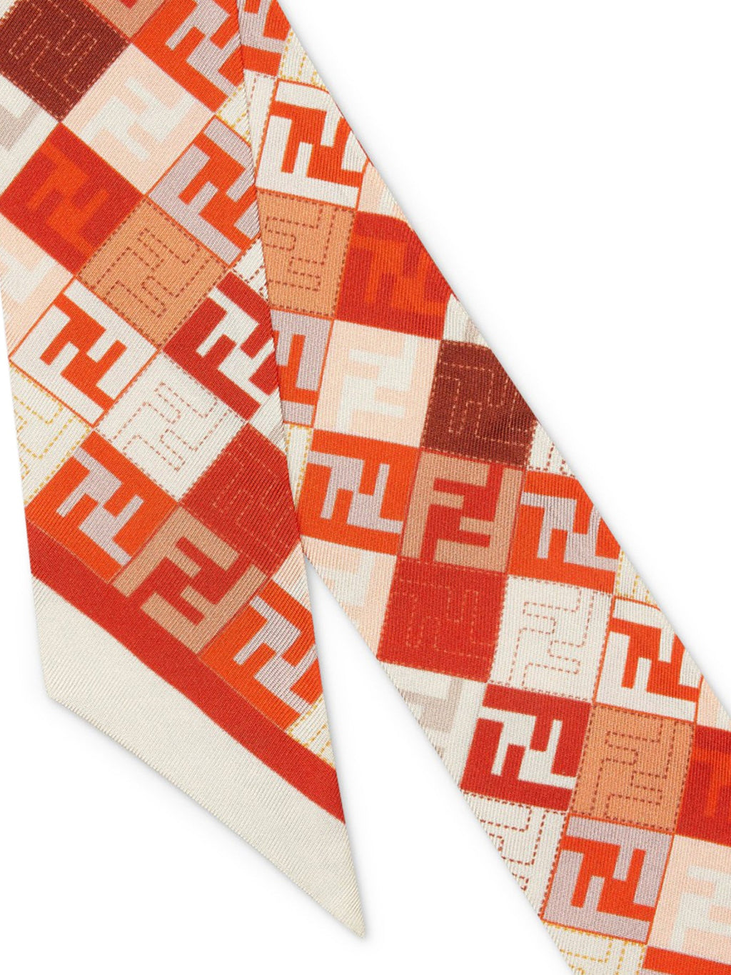 Оригінальна Ff Silk Bandeau Fendi – вид ззаду