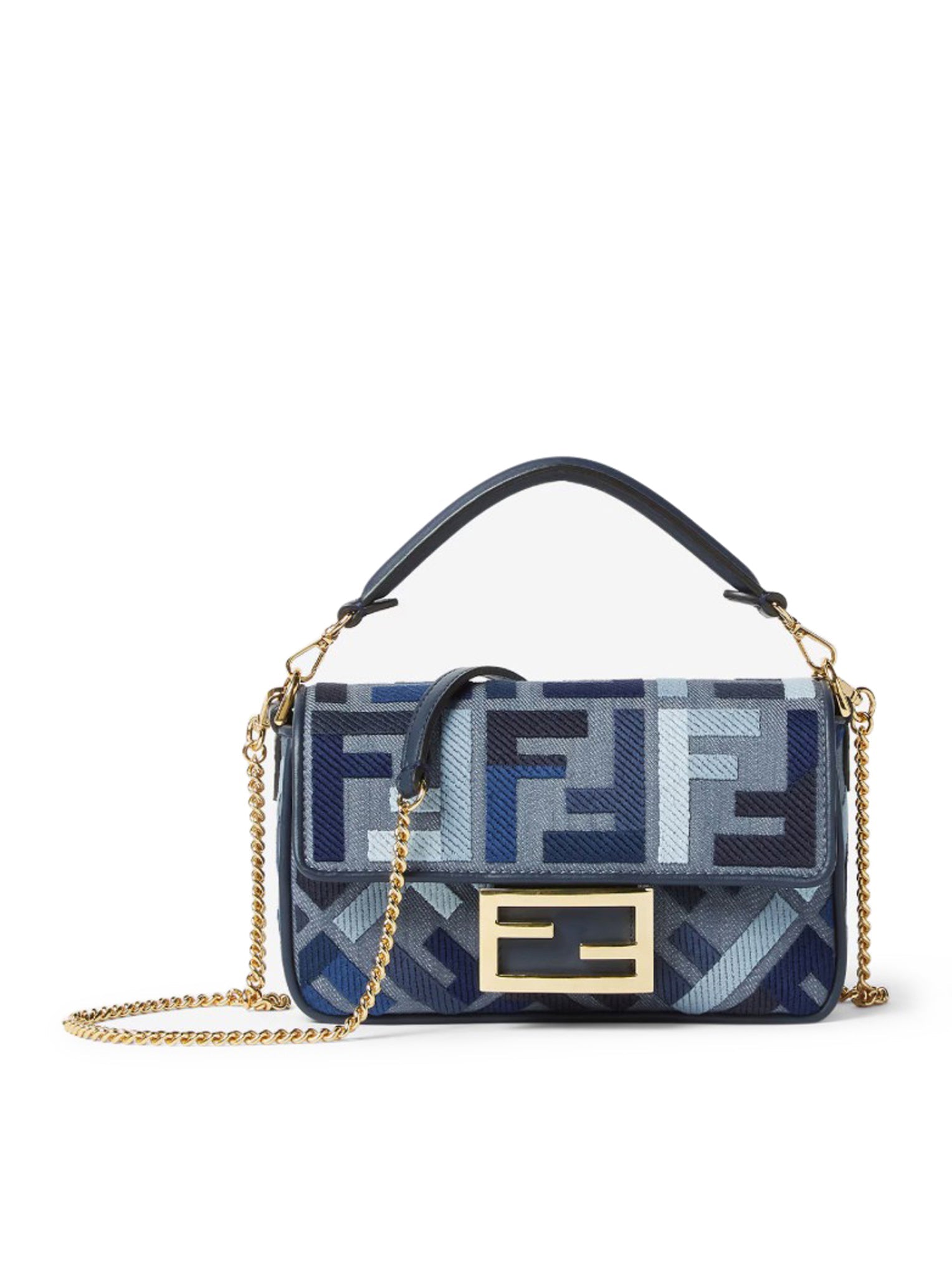 Оригінальна Bag Baguette Mini Fendi – боковий вид