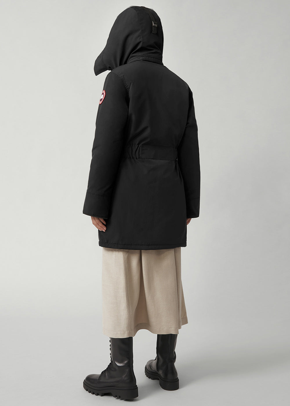 Оригінальна Black Trillium Down Parka Canada goose – детальний вид