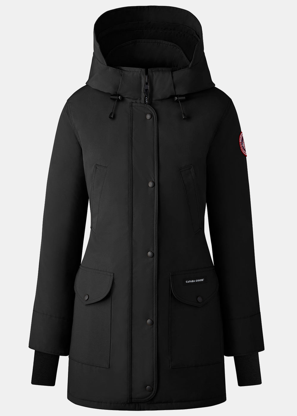 Оригінальна Black Trillium Down Parka Canada goose – боковий вид