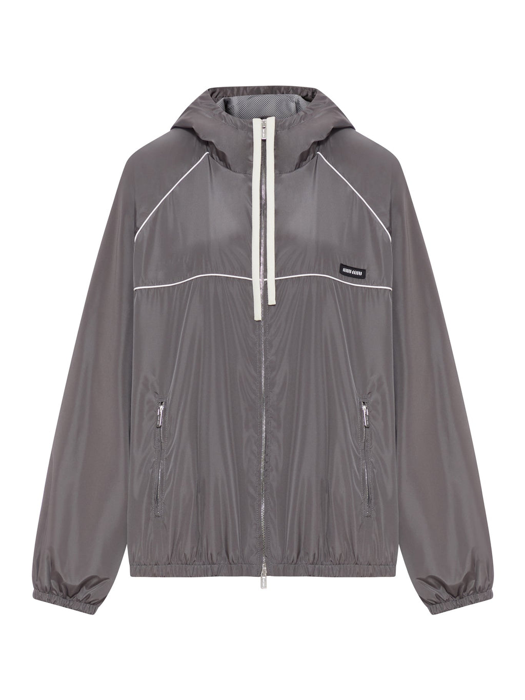Оригінальна Technical Fabric Jacket Miu miu – боковий вид