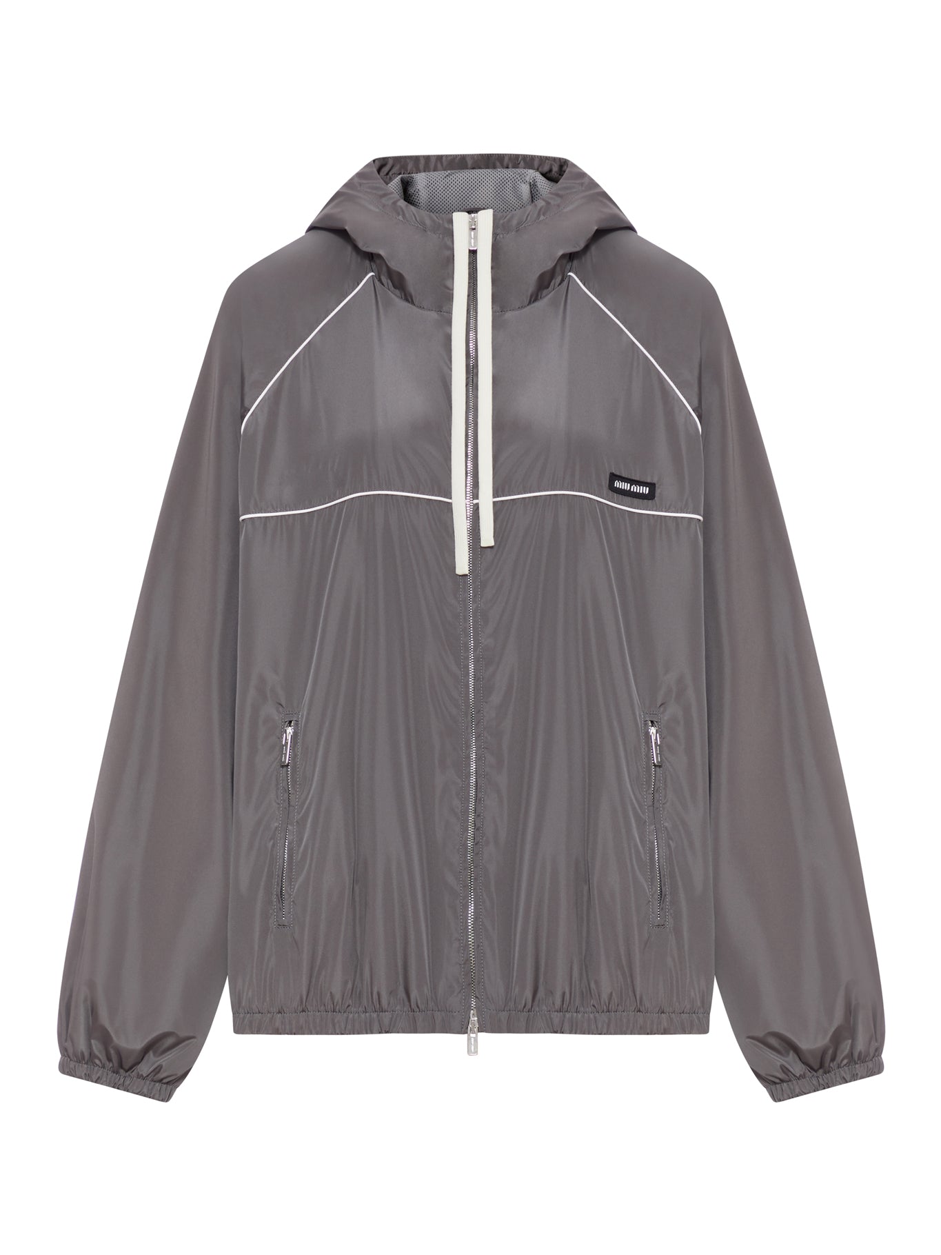 Оригінальна Technical Fabric Jacket Miu miu – боковий вид