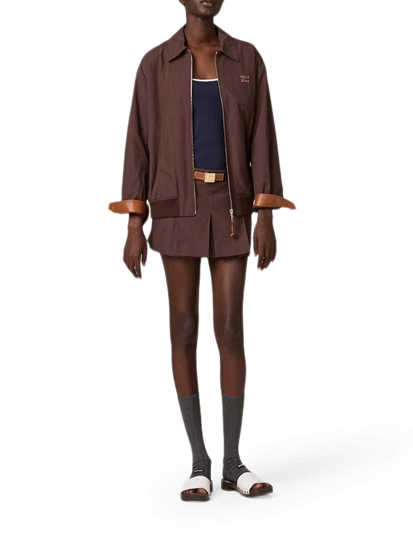 Panama Jacket Miu miu – Гарантія оригінальності – вид ззаду