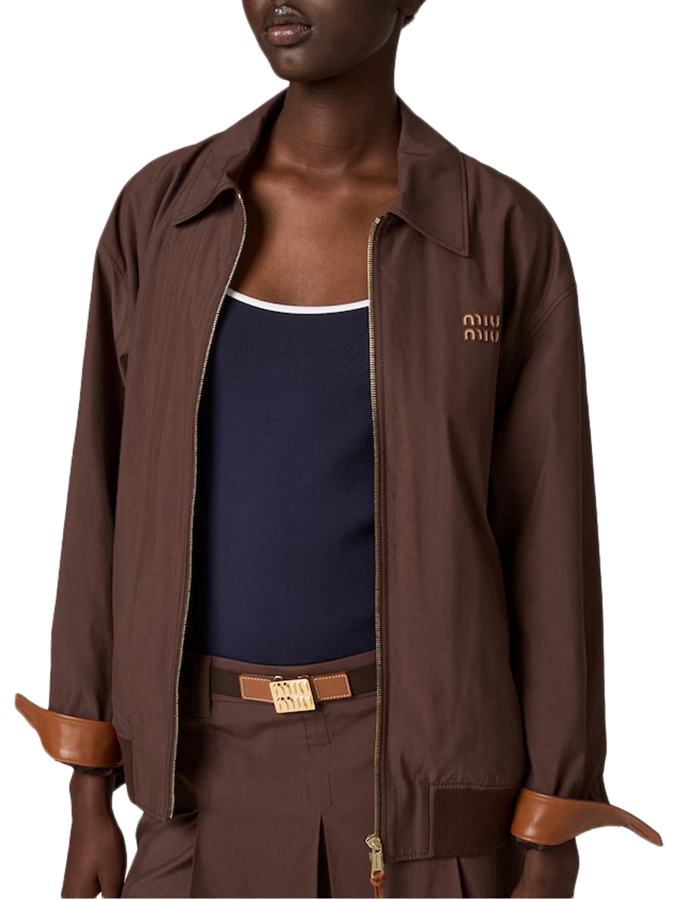 Panama Jacket Miu miu – Гарантія оригінальності – детальний вид