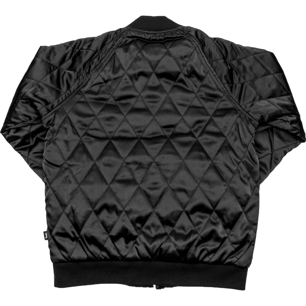 Satin Palm Mens Jacket Stussy оригінал – Купити в Україні – вид ззаду