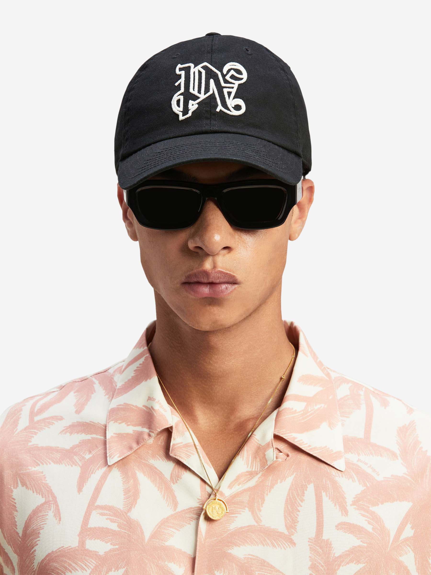 Contrast Logo Cap Palm angels оригінал – Купити в Україні – вид ззаду