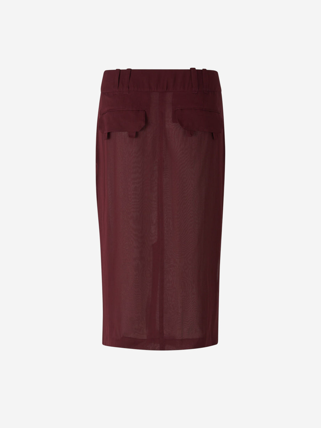 Оригінальна Silk MIDI Skirt Saint laurent – детальний вид