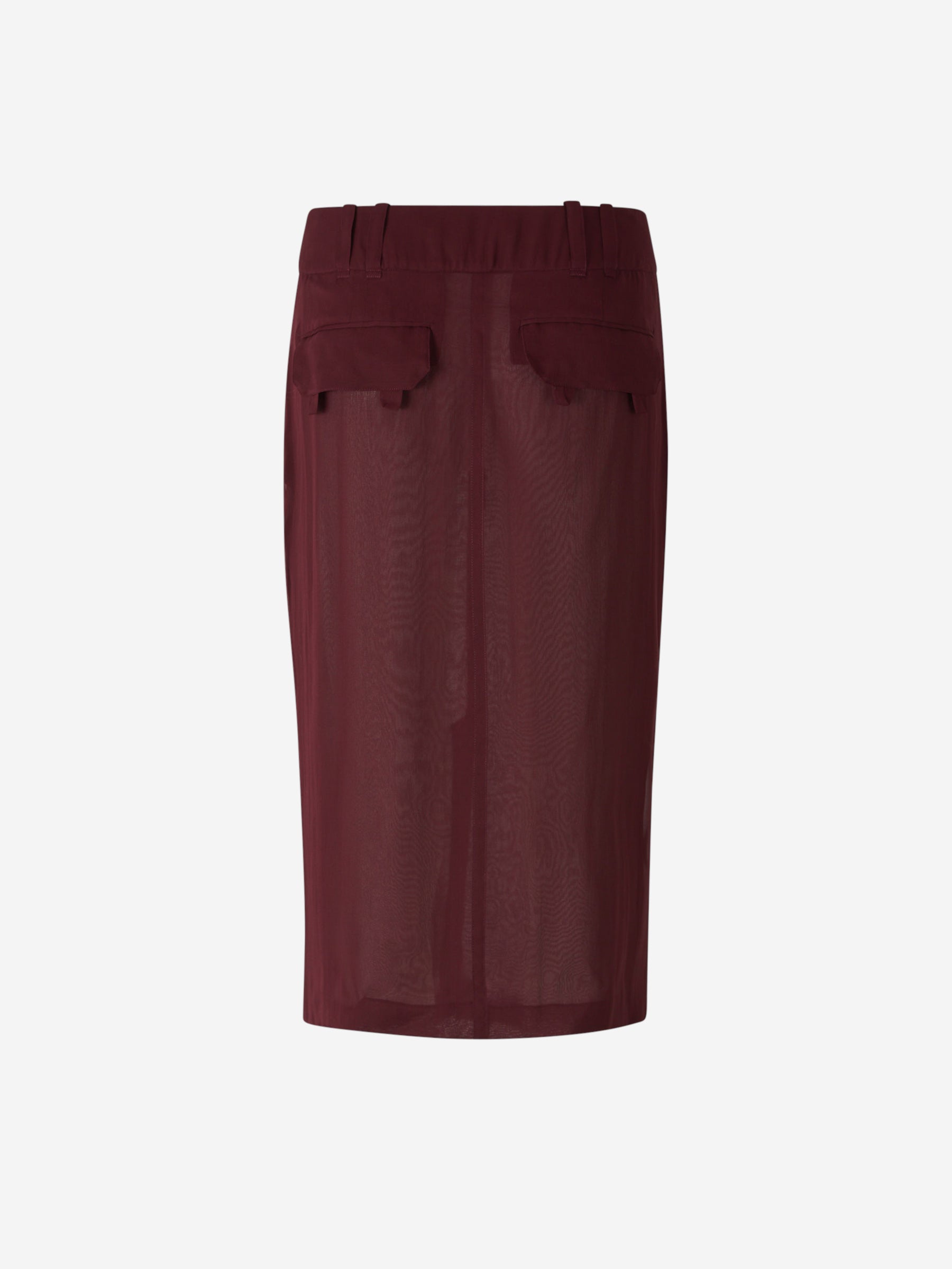 Оригінальна Silk MIDI Skirt Saint laurent – детальний вид
