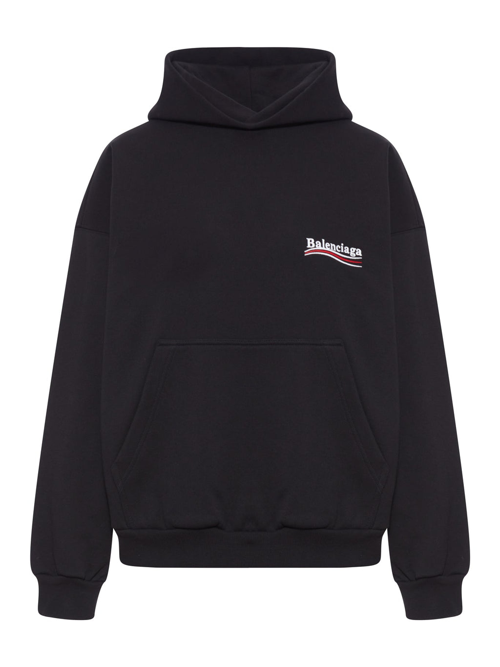 Political Campaign Hoodie Balenciaga – Гарантія оригінальності – боковий вид