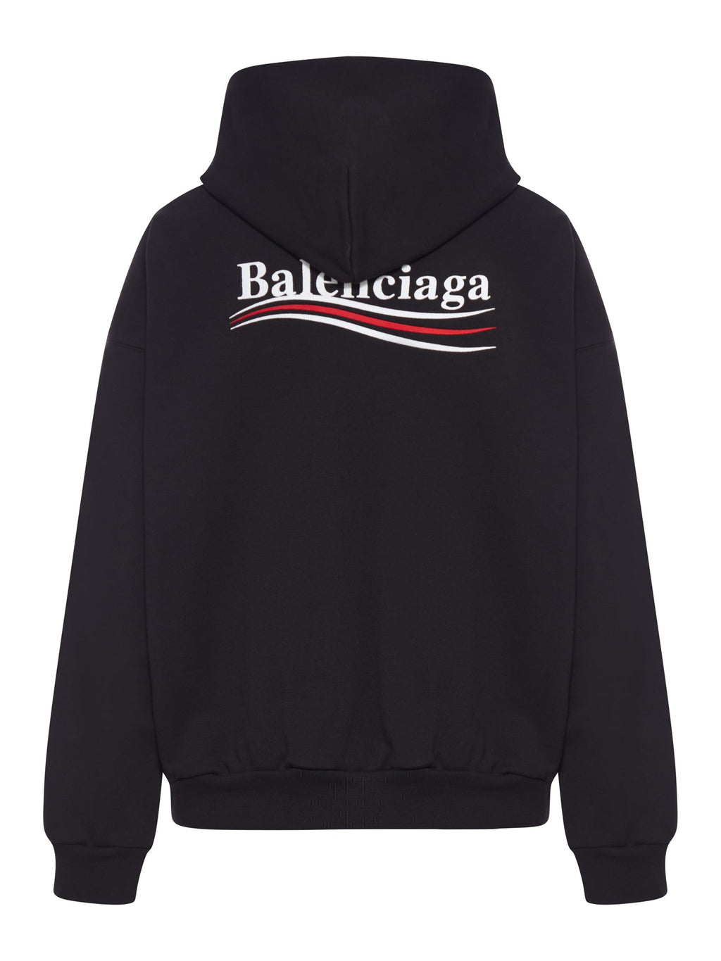 Political Campaign Hoodie Balenciaga – Гарантія оригінальності – вид ззаду