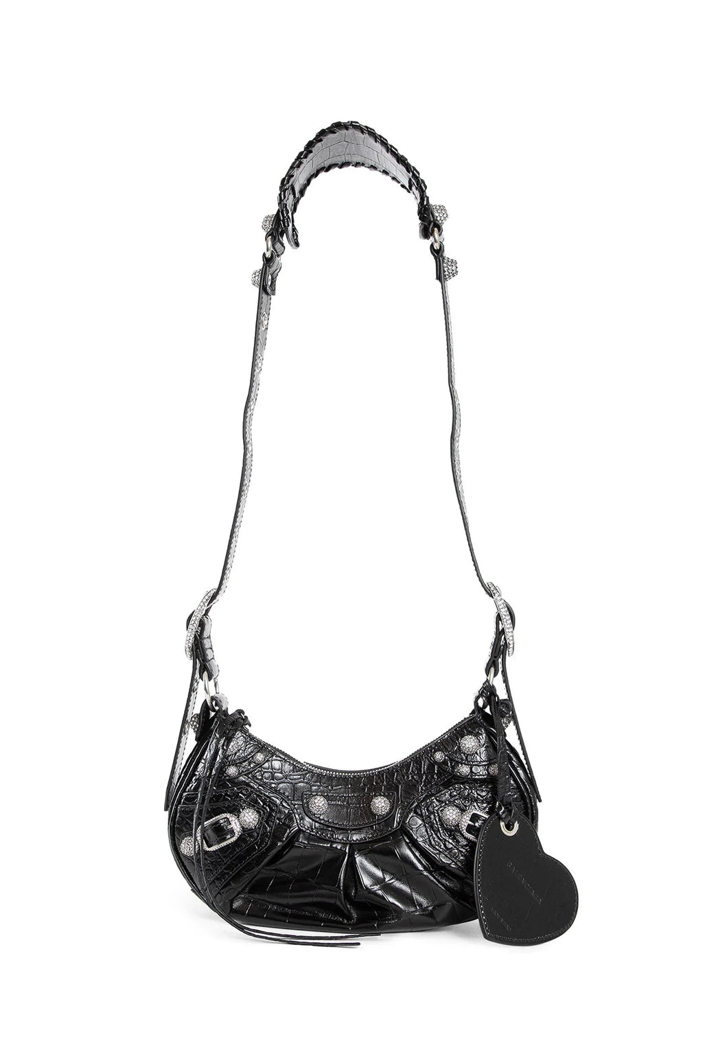 Woman Black Crossbody Bags Balenciaga оригінал – Купити в Україні – боковий вид