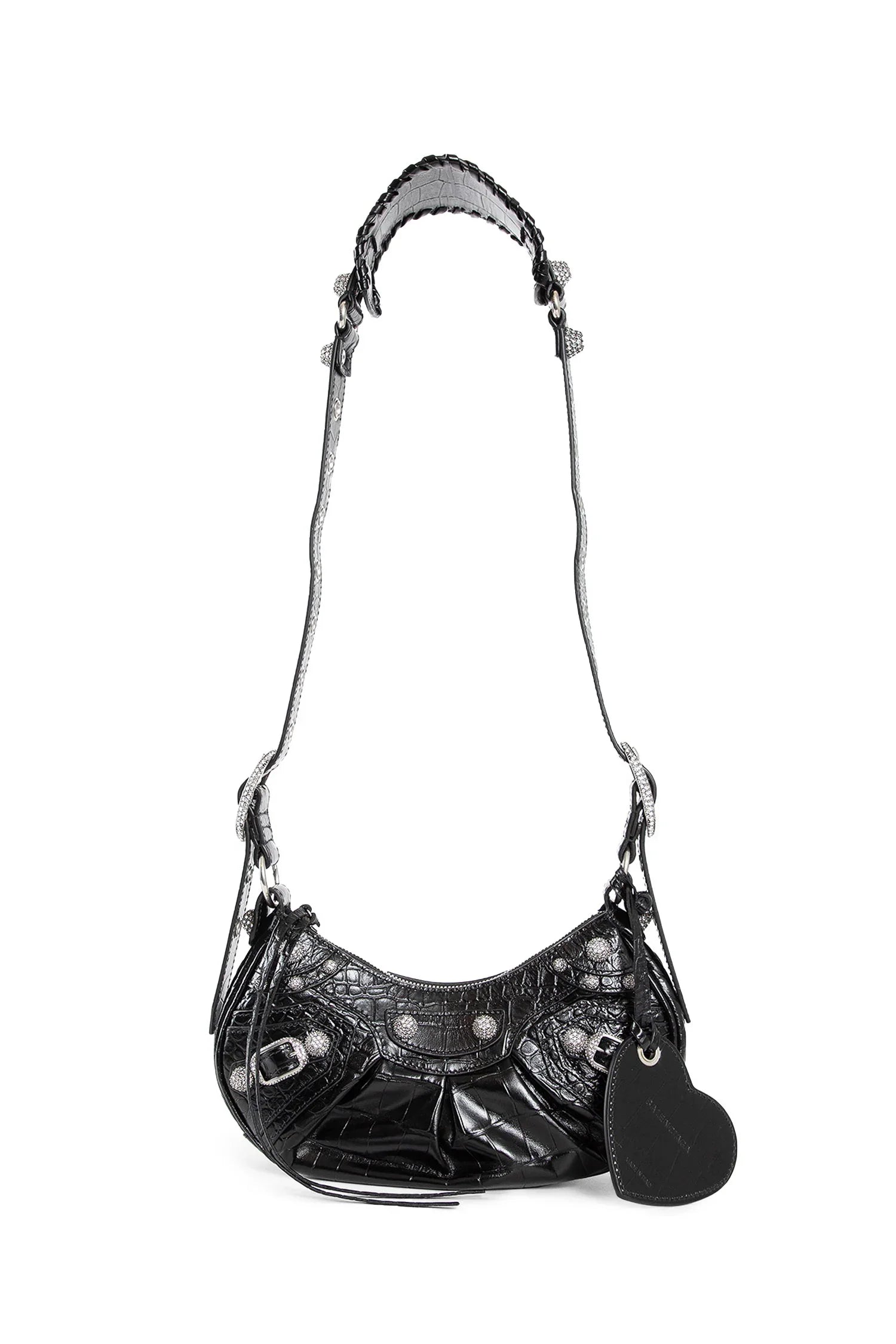 Woman Black Crossbody Bags Balenciaga оригінал – Купити в Україні – боковий вид
