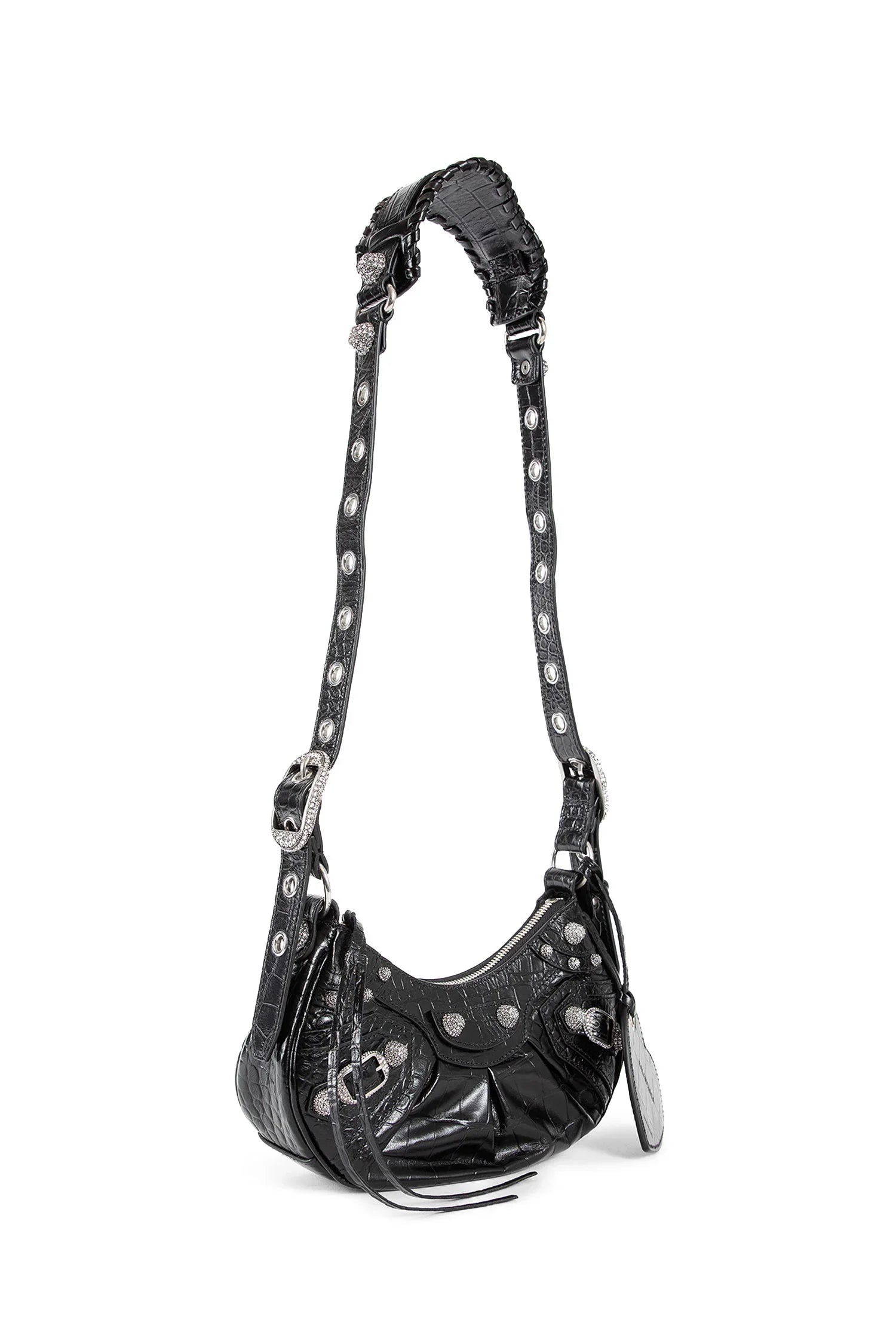 Woman Black Crossbody Bags Balenciaga оригінал – Купити в Україні – вид ззаду
