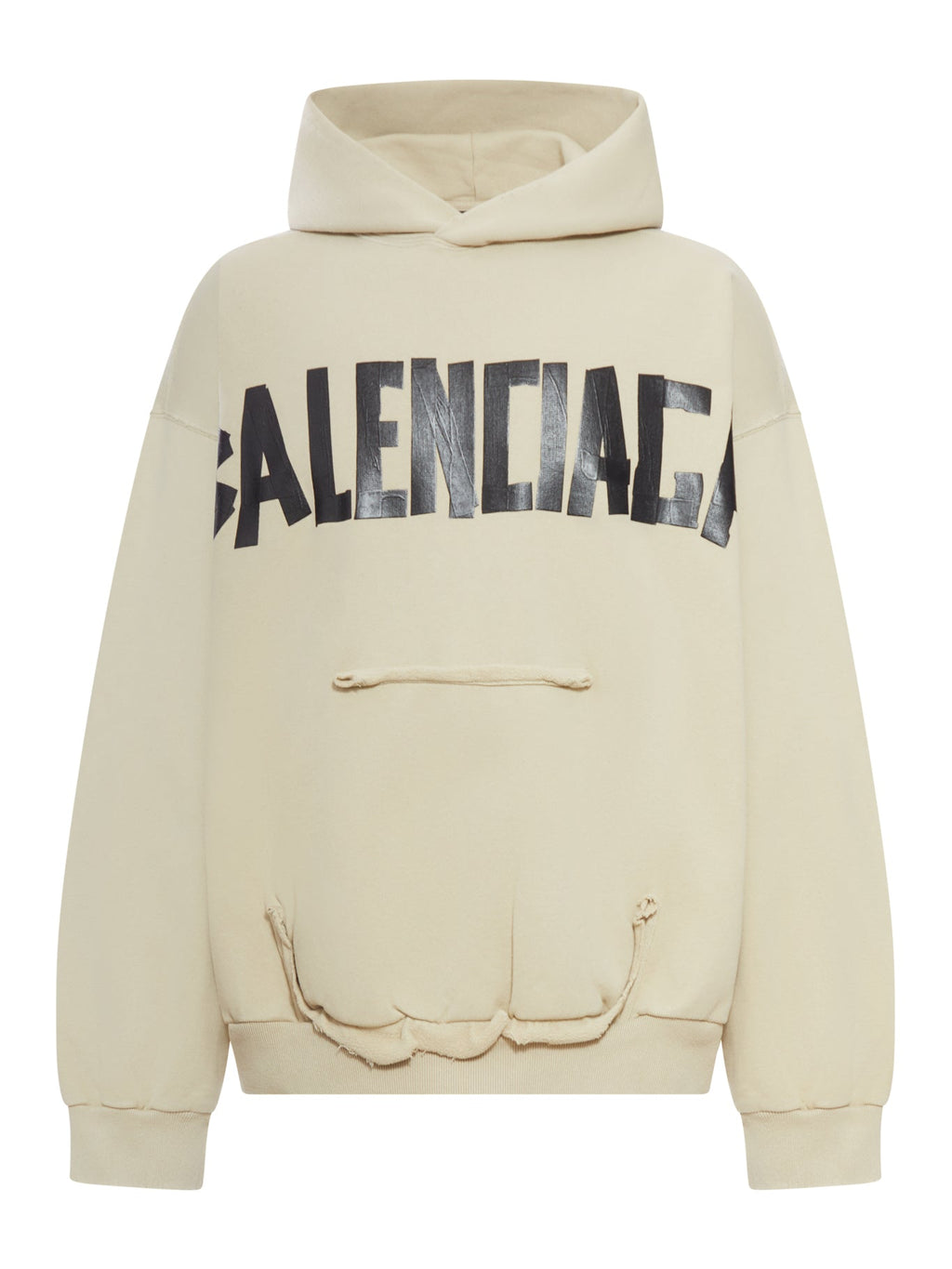 Оригінальна Hoodie With Ripped Pocket Balenciaga – боковий вид