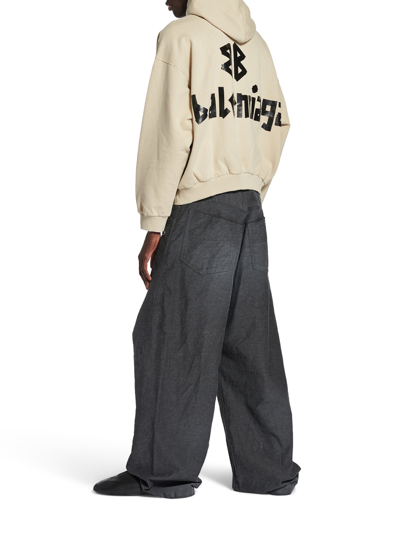 Оригінальна Hoodie With Ripped Pocket Balenciaga – збільшений вид