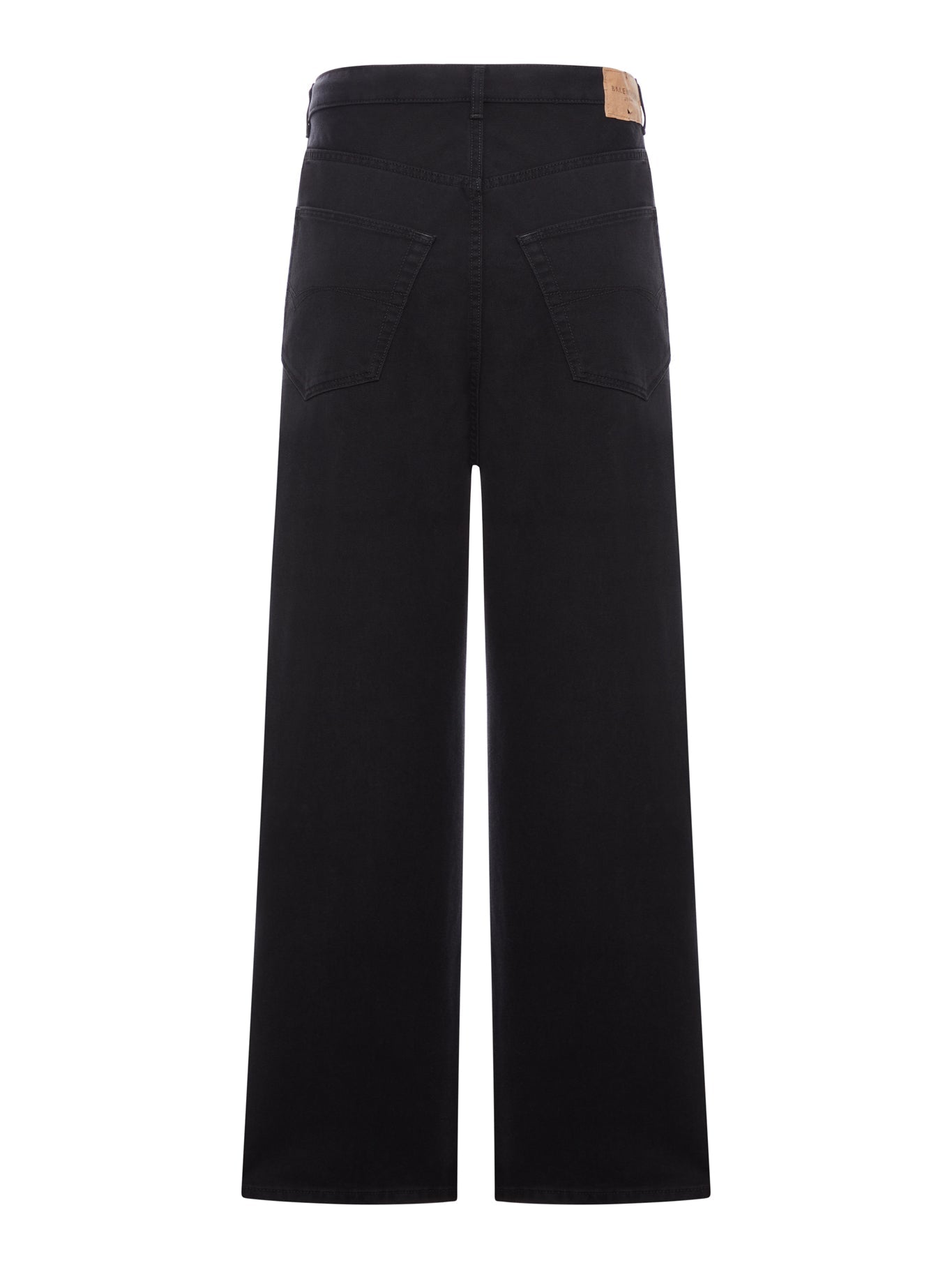 Baggy Jeans In Italian Soft Denim Balenciaga – Гарантія оригінальності – вид ззаду