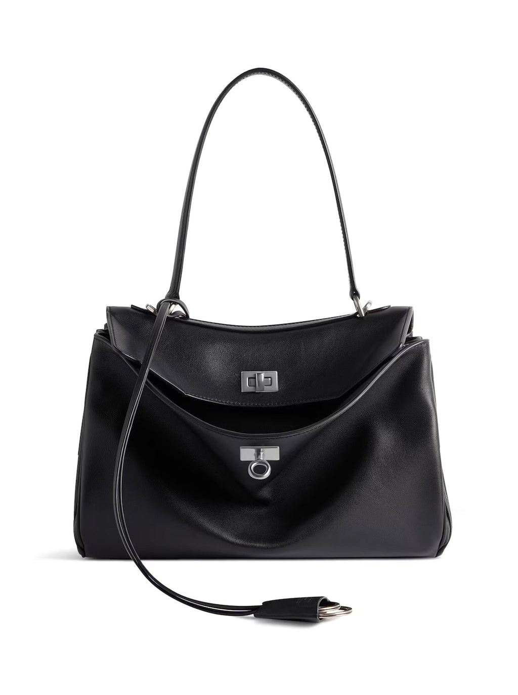 Оригінальна Rodeo Bag For Women In Black Balenciaga – боковий вид