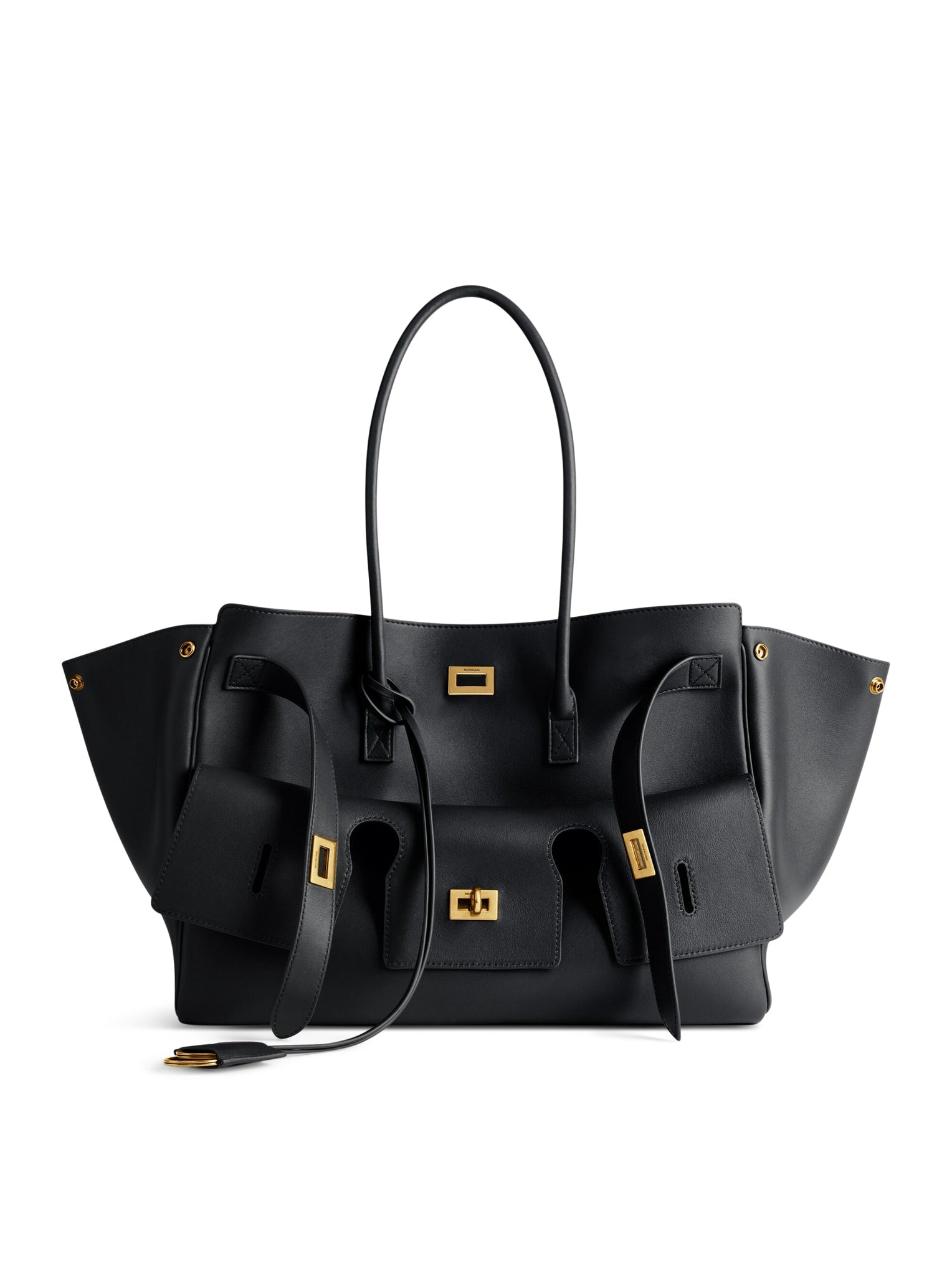 Carry All Bel Air Medium Bag Balenciaga – Гарантія оригінальності – боковий вид