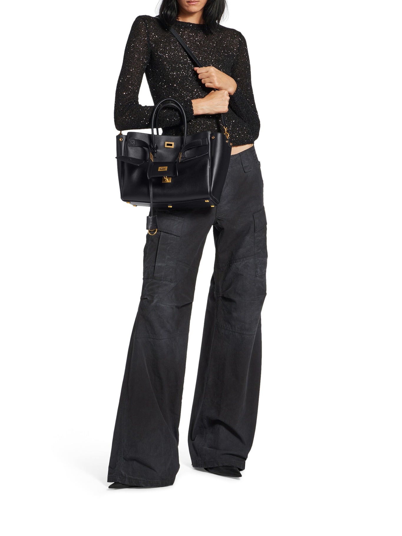 Оригінальна Bel Air Small Carry All Bag Balenciaga – вид ззаду