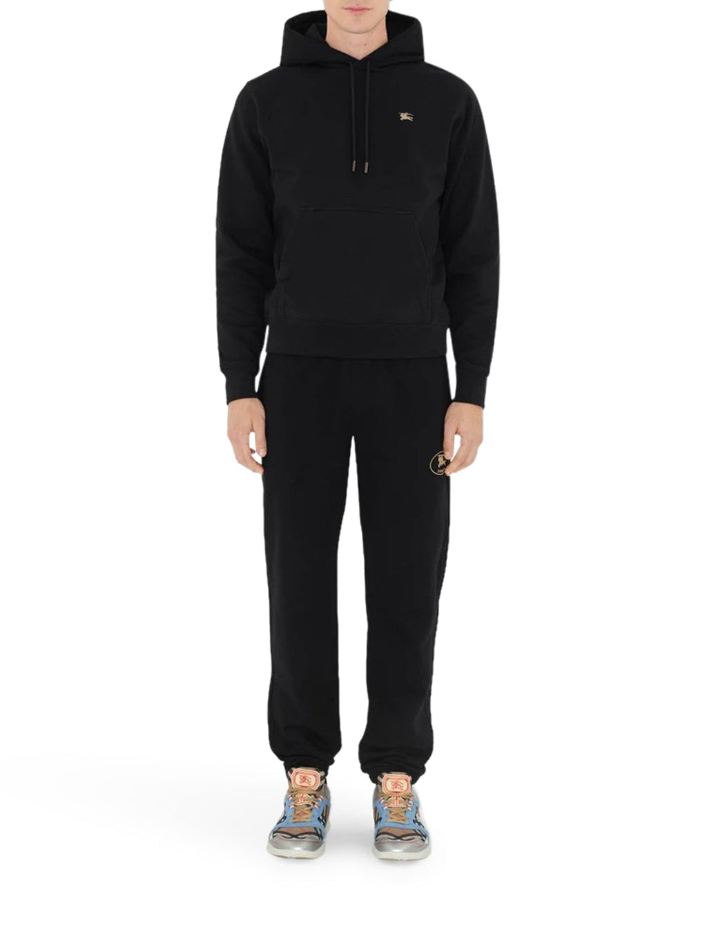 Оригінальна Knight Stamp Cotton Hoodie Burberry – вид ззаду