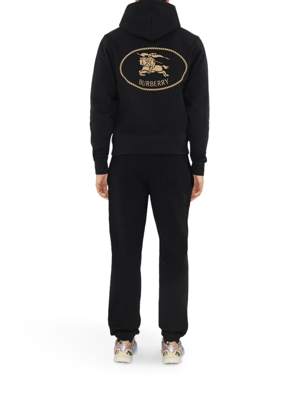 Оригінальна Knight Stamp Cotton Hoodie Burberry – детальний вид