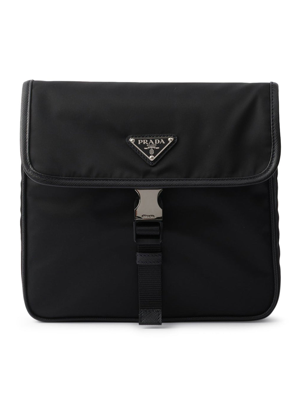 Re-Nylon And Saffiano Shoulder Bag Prada – Гарантія оригінальності – боковий вид