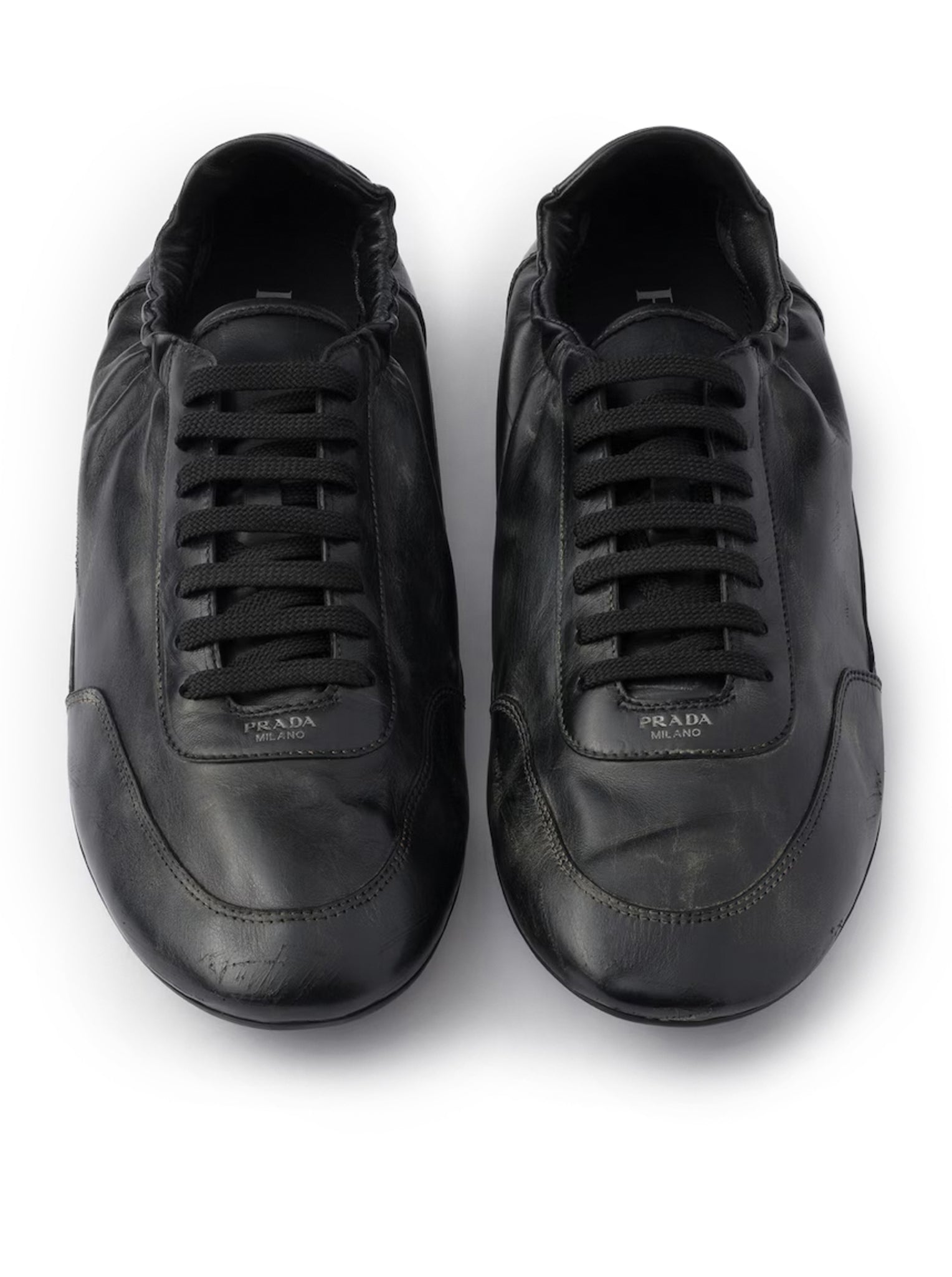Collapse Leather Sneakers Prada – Гарантія оригінальності – збільшений вид
