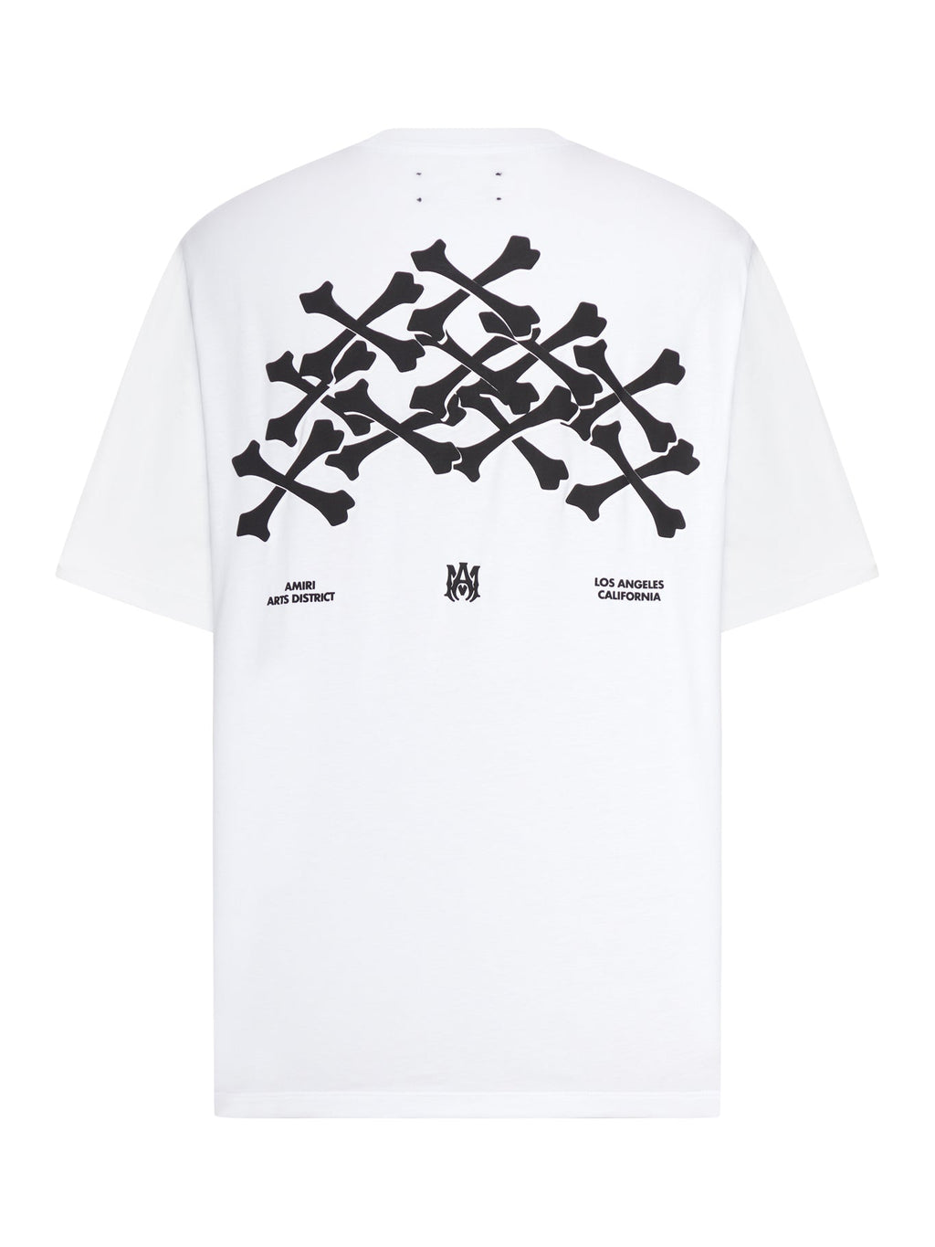 Оригінальна Bones Stacked Tee Amiri – вид ззаду