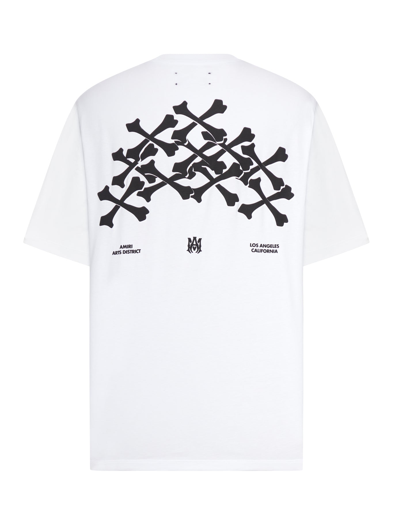 Оригінальна Bones Stacked Tee Amiri – вид ззаду