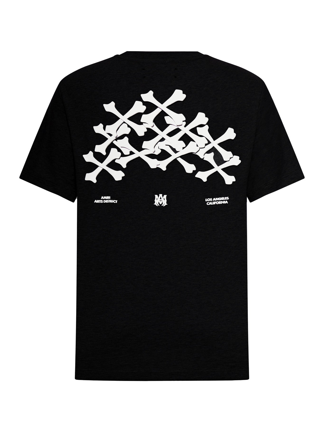 Оригінальна Bones Stacked Tee Amiri – вид ззаду