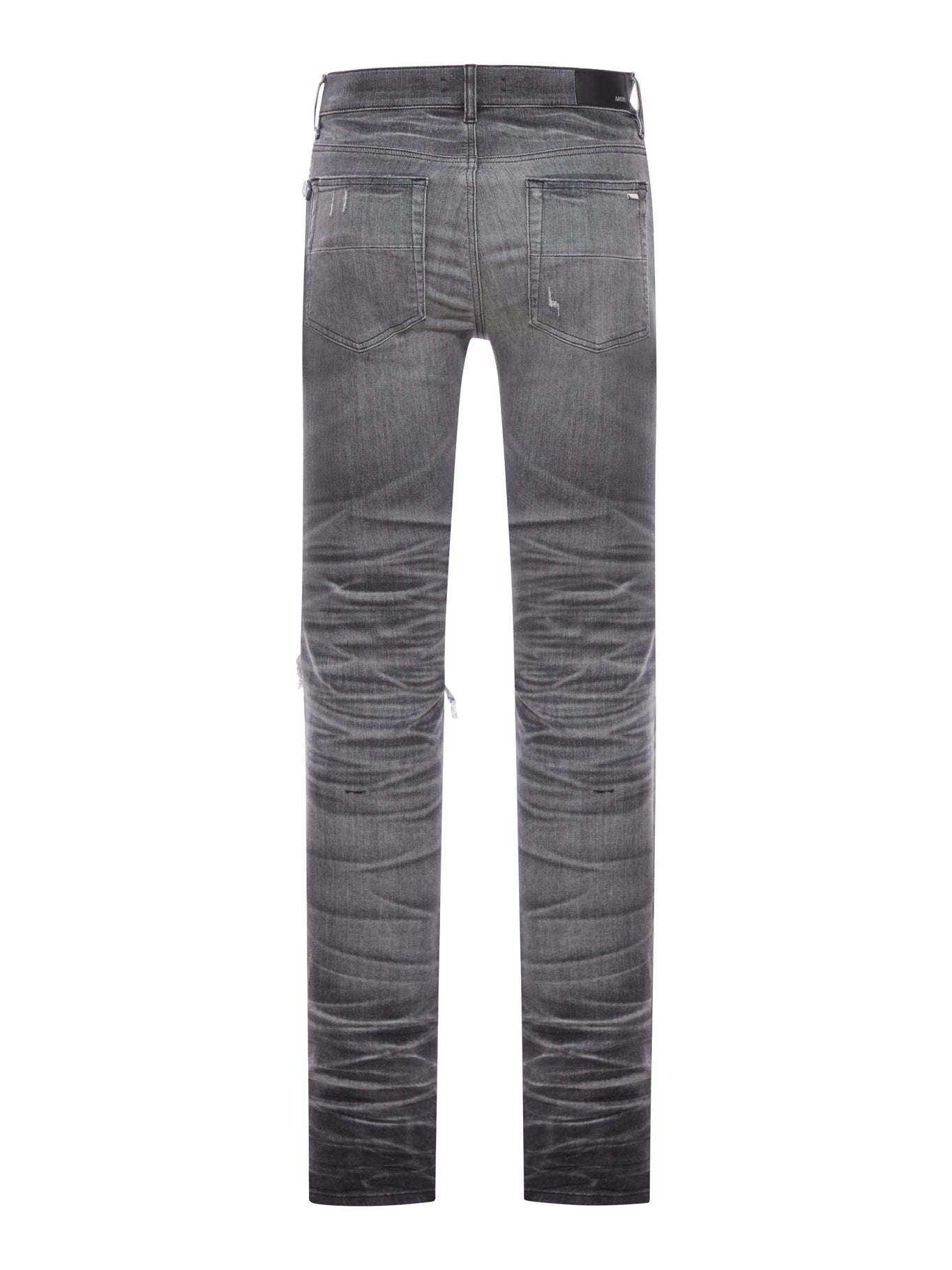 Оригінальна Suede Mx1 Jeans Skinny Amiri – вид ззаду