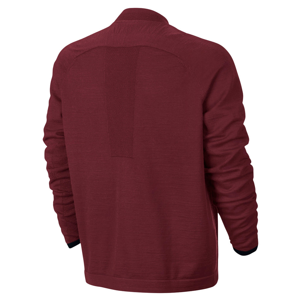 Sportswear Tech Knit Bomber Jacket Mens Nike – Гарантія оригінальності – вид ззаду