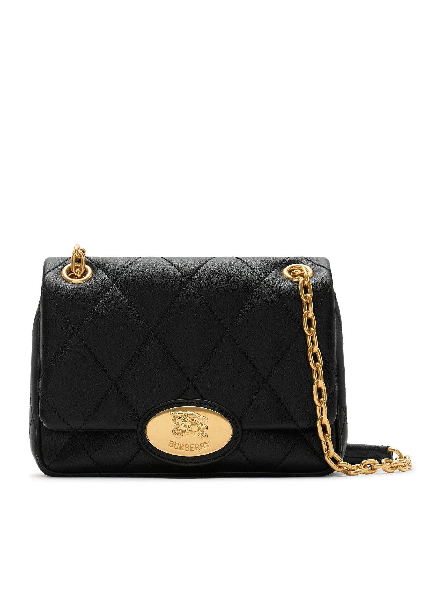 Small Strand Bag Burberry – Гарантія оригінальності – боковий вид