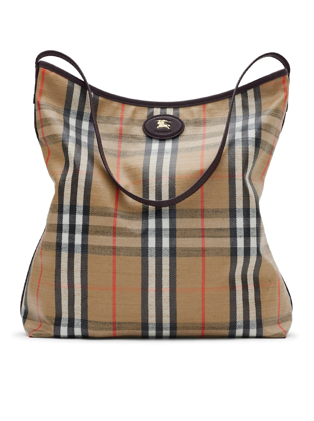 Highlands Shoulder Bag Burberry – Гарантія оригінальності – боковий вид