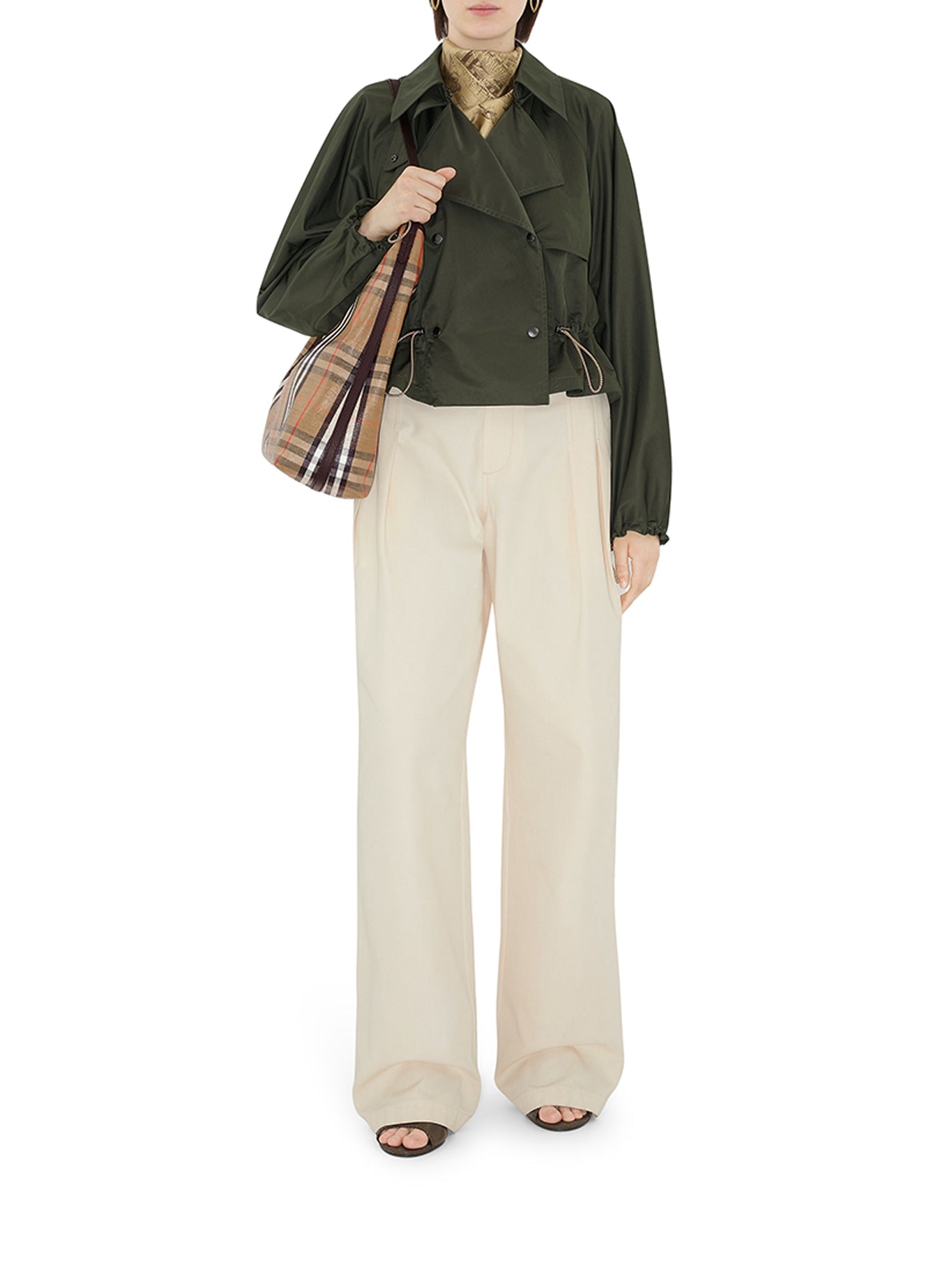 Highlands Shoulder Bag Burberry – Гарантія оригінальності – вид ззаду