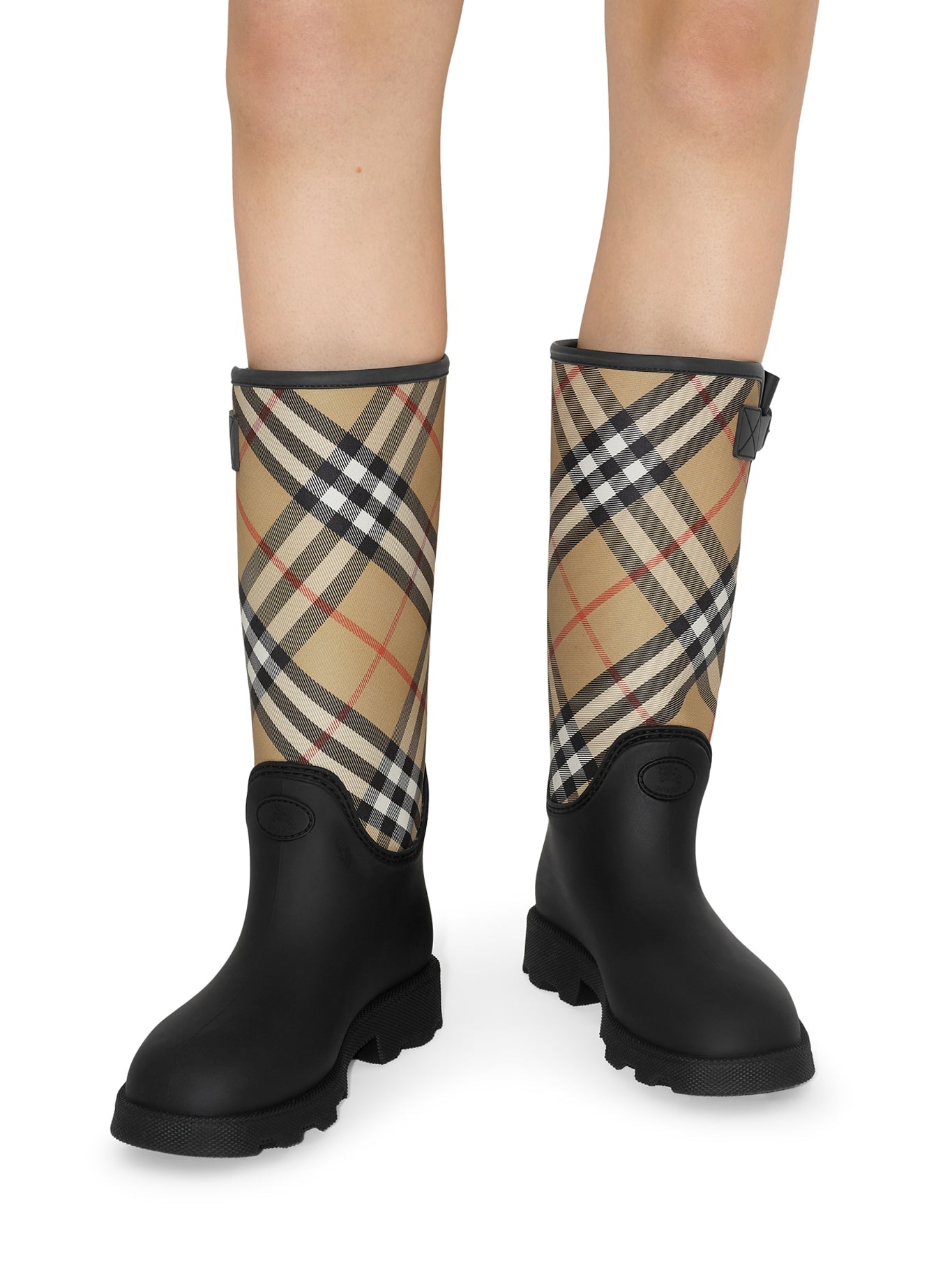 Marsh Stamp High Rubber Boots Burberry – Гарантія оригінальності – детальний вид