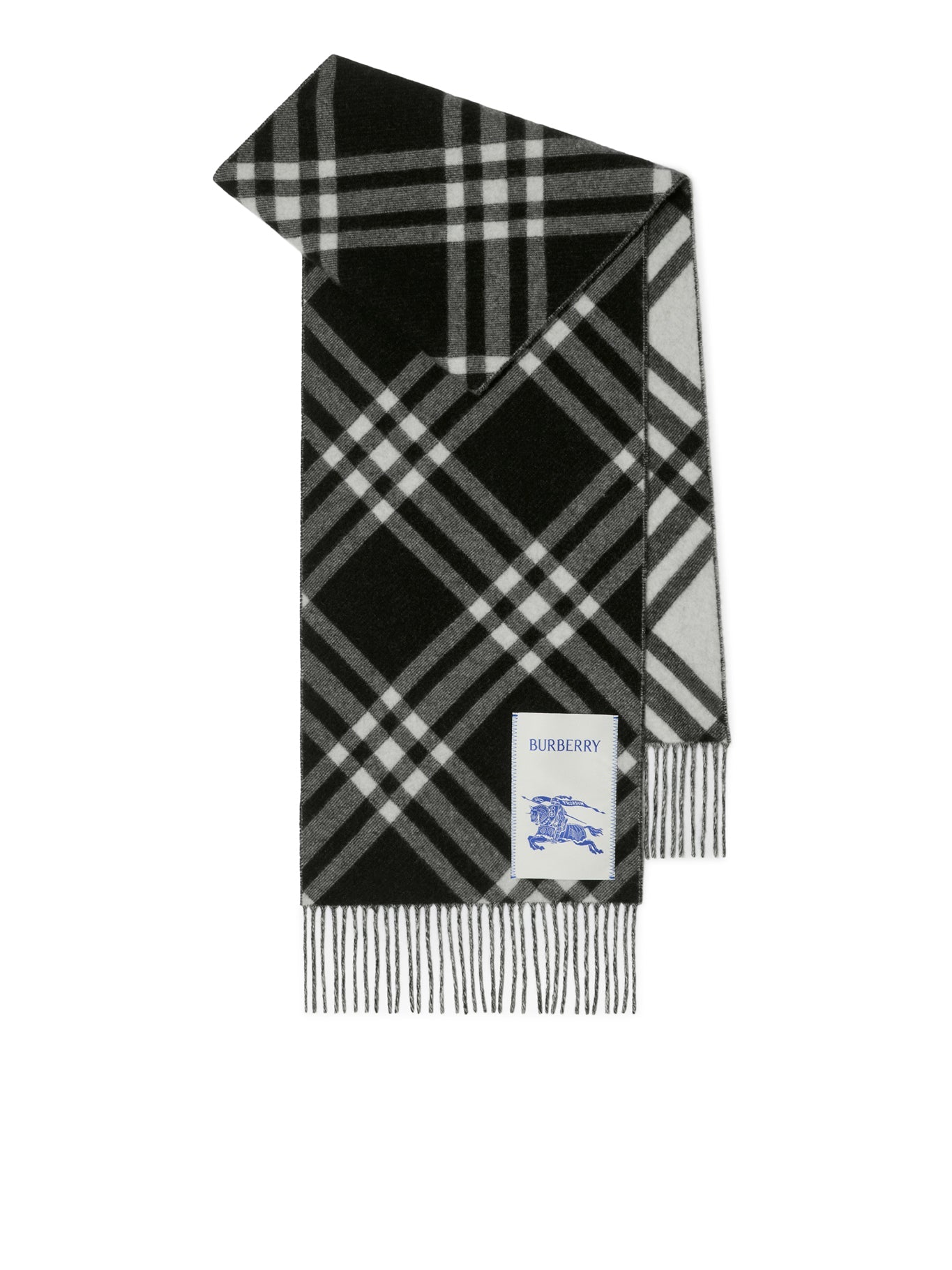 Check Cashmere Scarf Burberry оригінал – Купити в Україні – вид ззаду