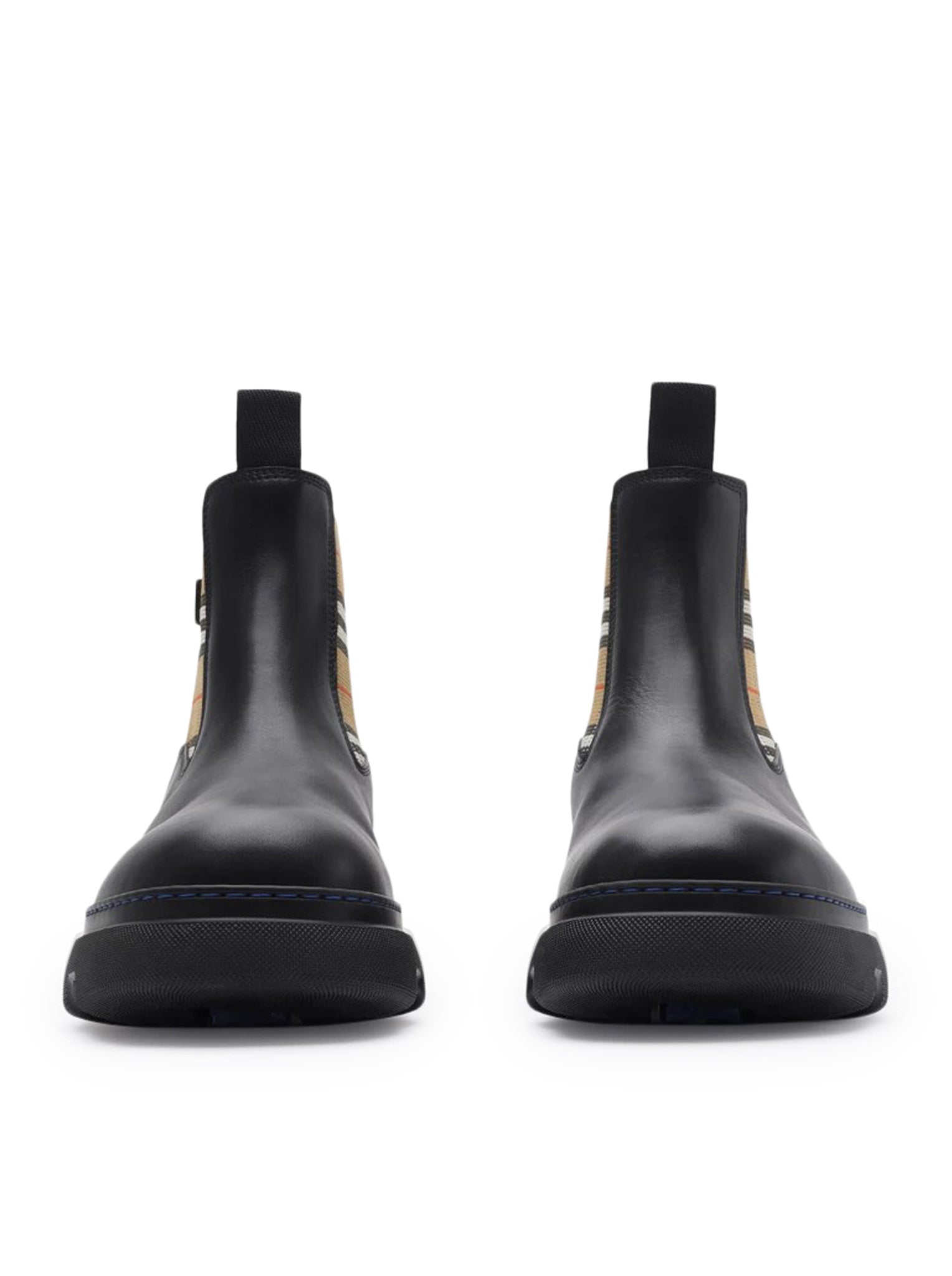 Chelsea Creeper Leather Boots Burberry – Гарантія оригінальності – детальний вид
