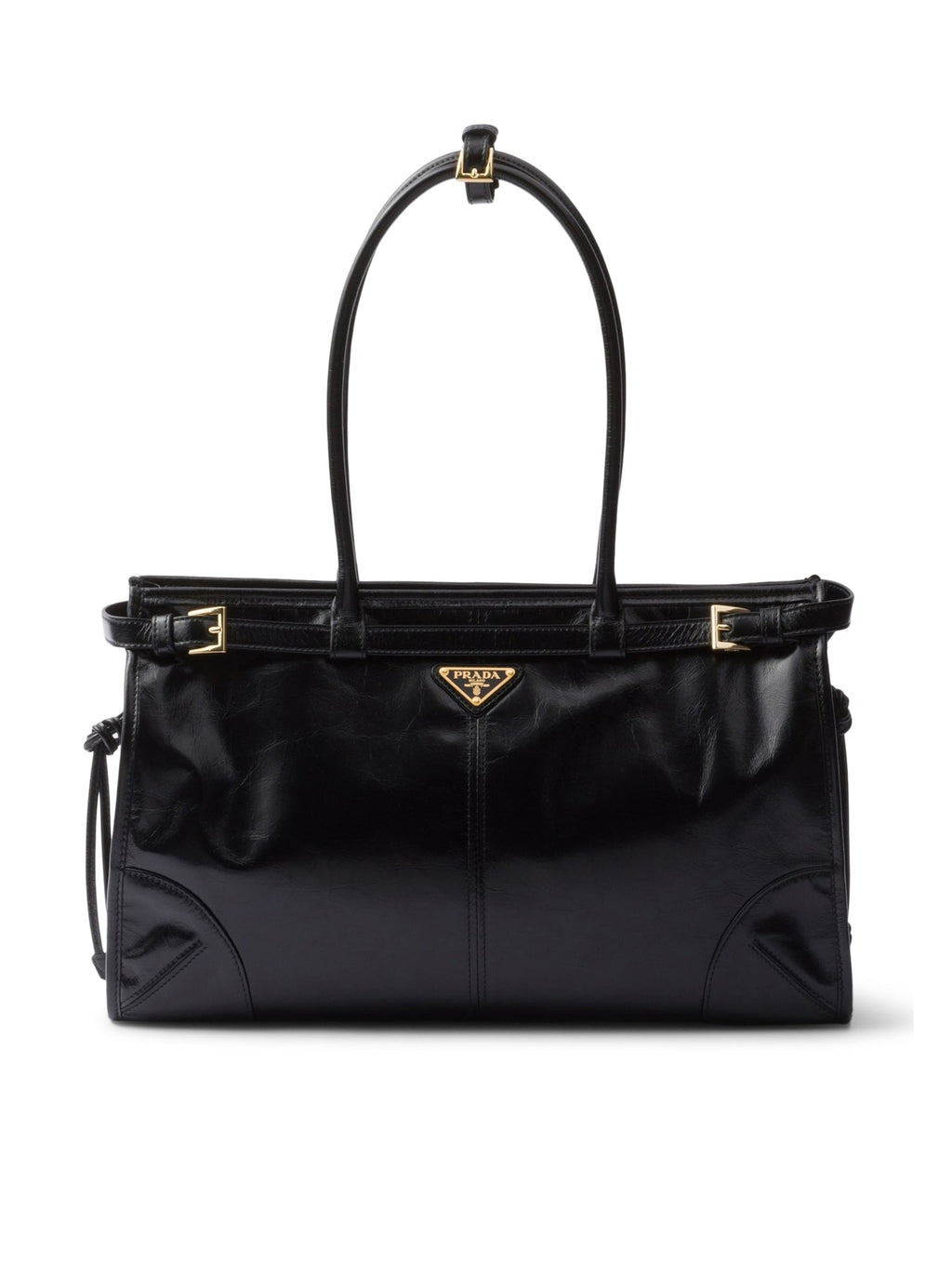 Bonnie Large Leather Handbag Prada оригінал – Купити в Україні – боковий вид