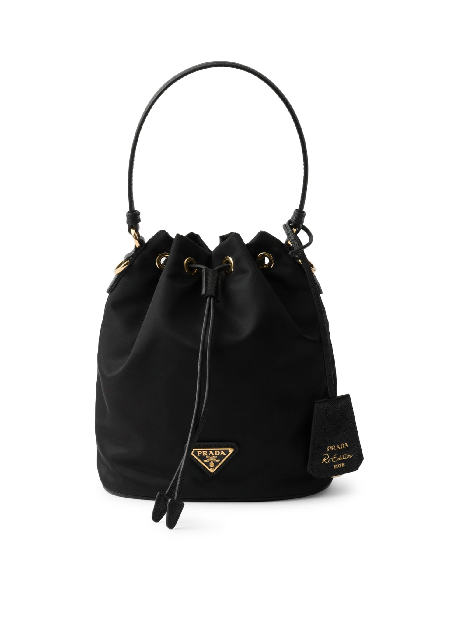 Re-Edition 1978 Mini Bag In Re-Nylon Prada – Гарантія оригінальності – боковий вид