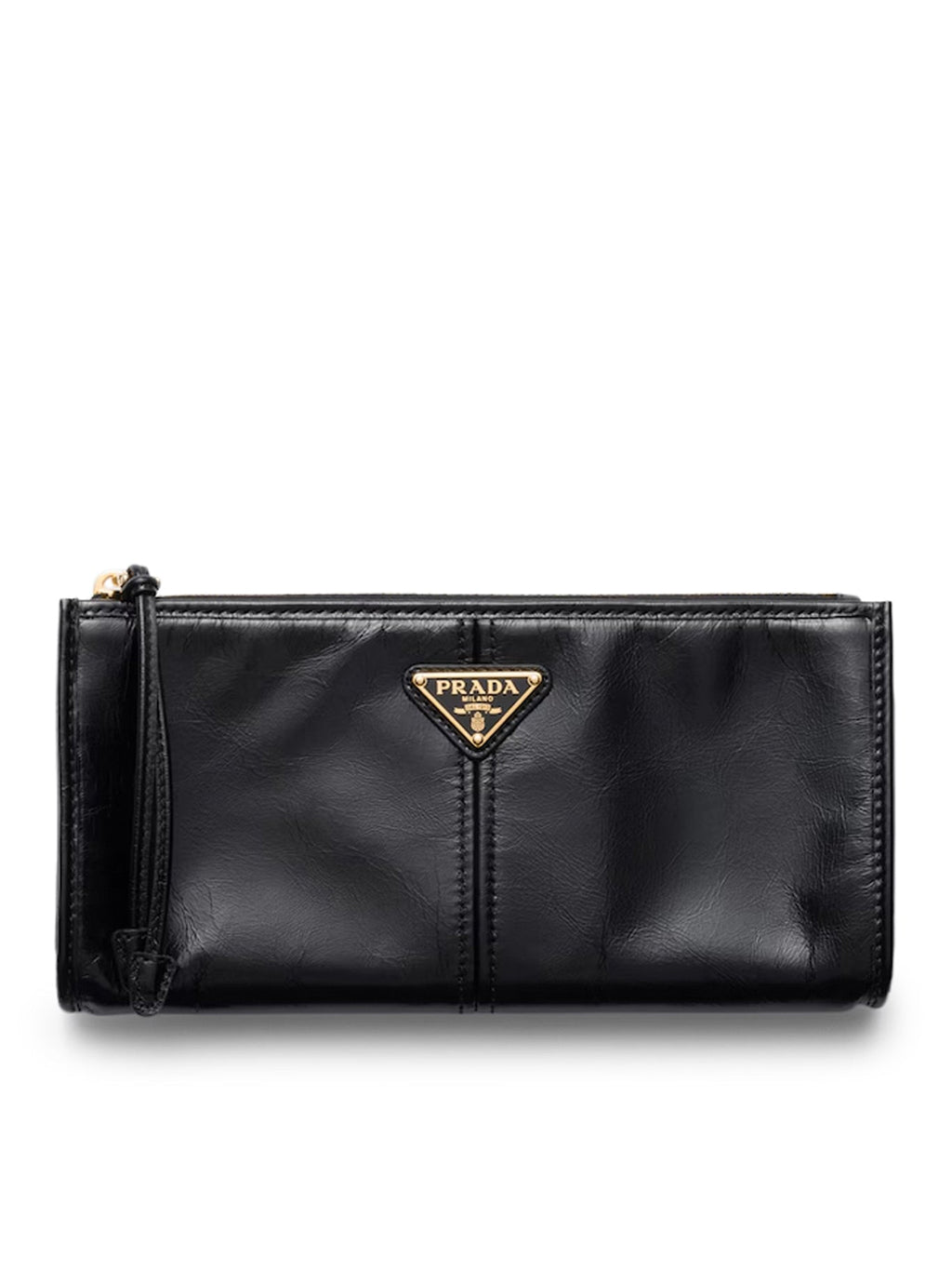 Leather Pouch Prada оригінал – Купити в Україні – боковий вид